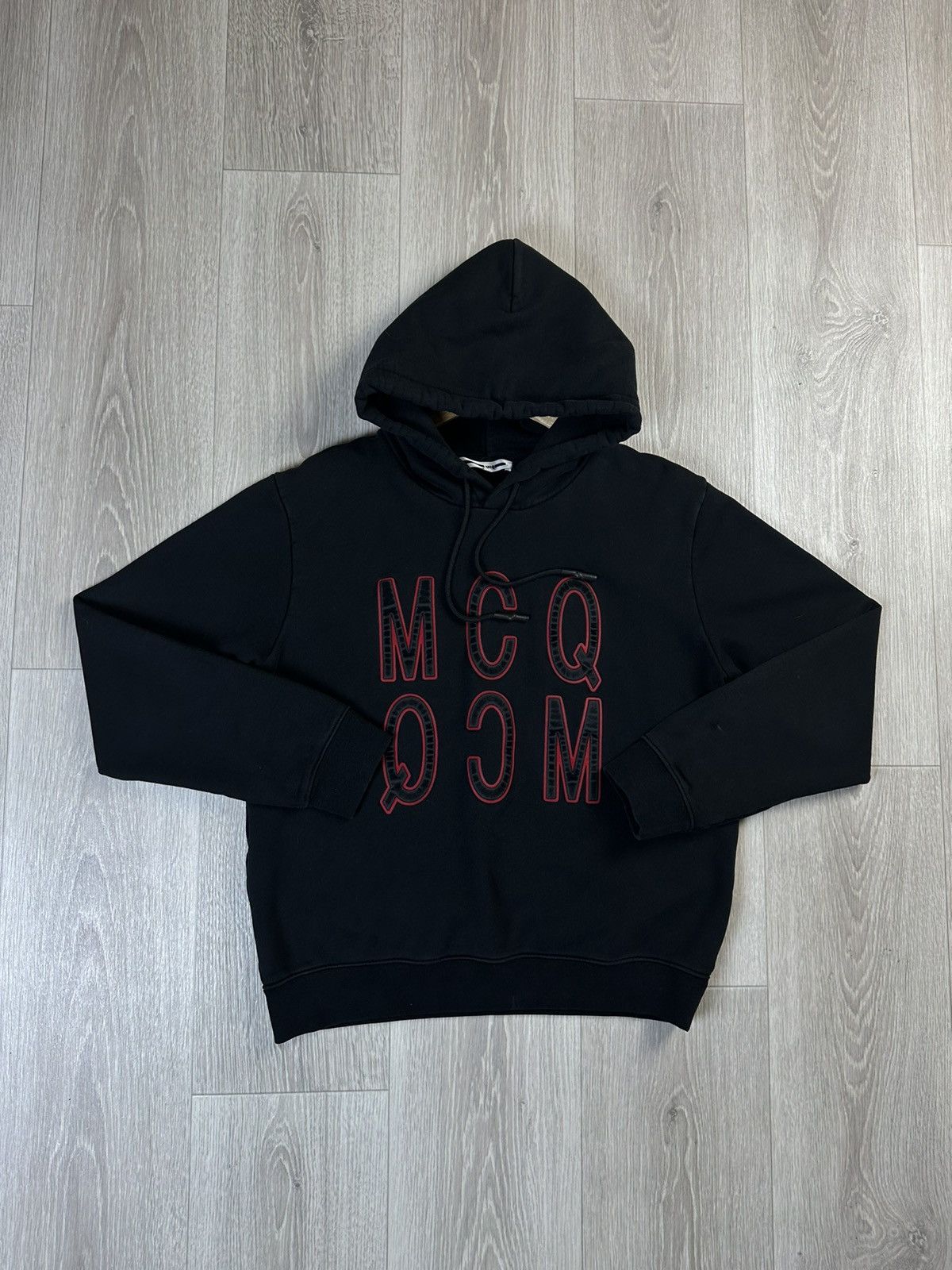 Alexander McQueen MCQ Alexander McQueen Hoodie big logo Size L Size L / US 10 / IT 46 - 3 Thumbnail
