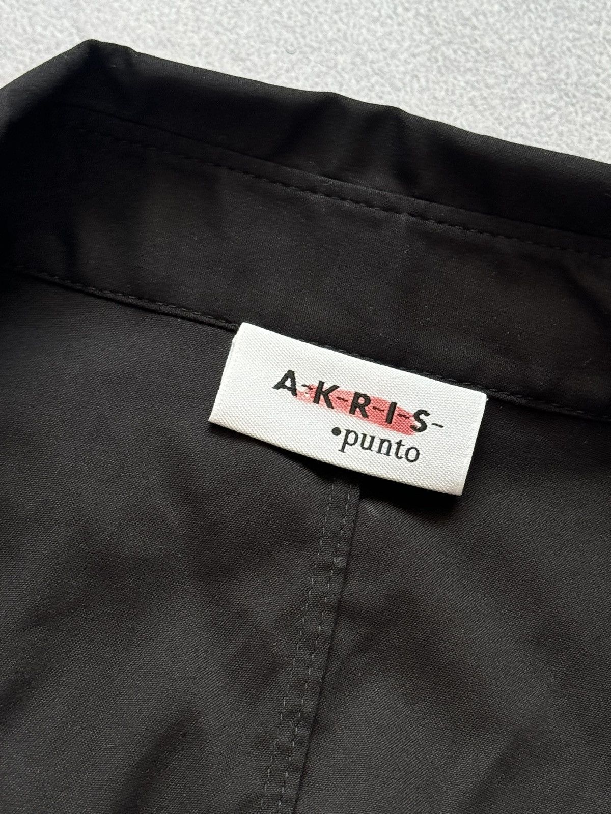 Akris × Designer Akris punto USA10/F42 black top sleeveless blouse shirt vest Size M / US 6-8 / IT 42-44 - 4 Thumbnail