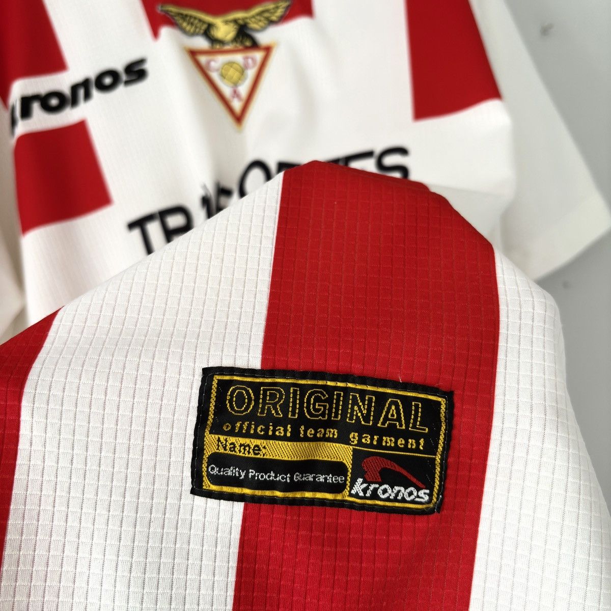 Vintage 1999 2000 CD Aves Portugal Retro Vintage Soccer Jersey Shirt Size US XL / EU 56 / 4 - 4 Thumbnail