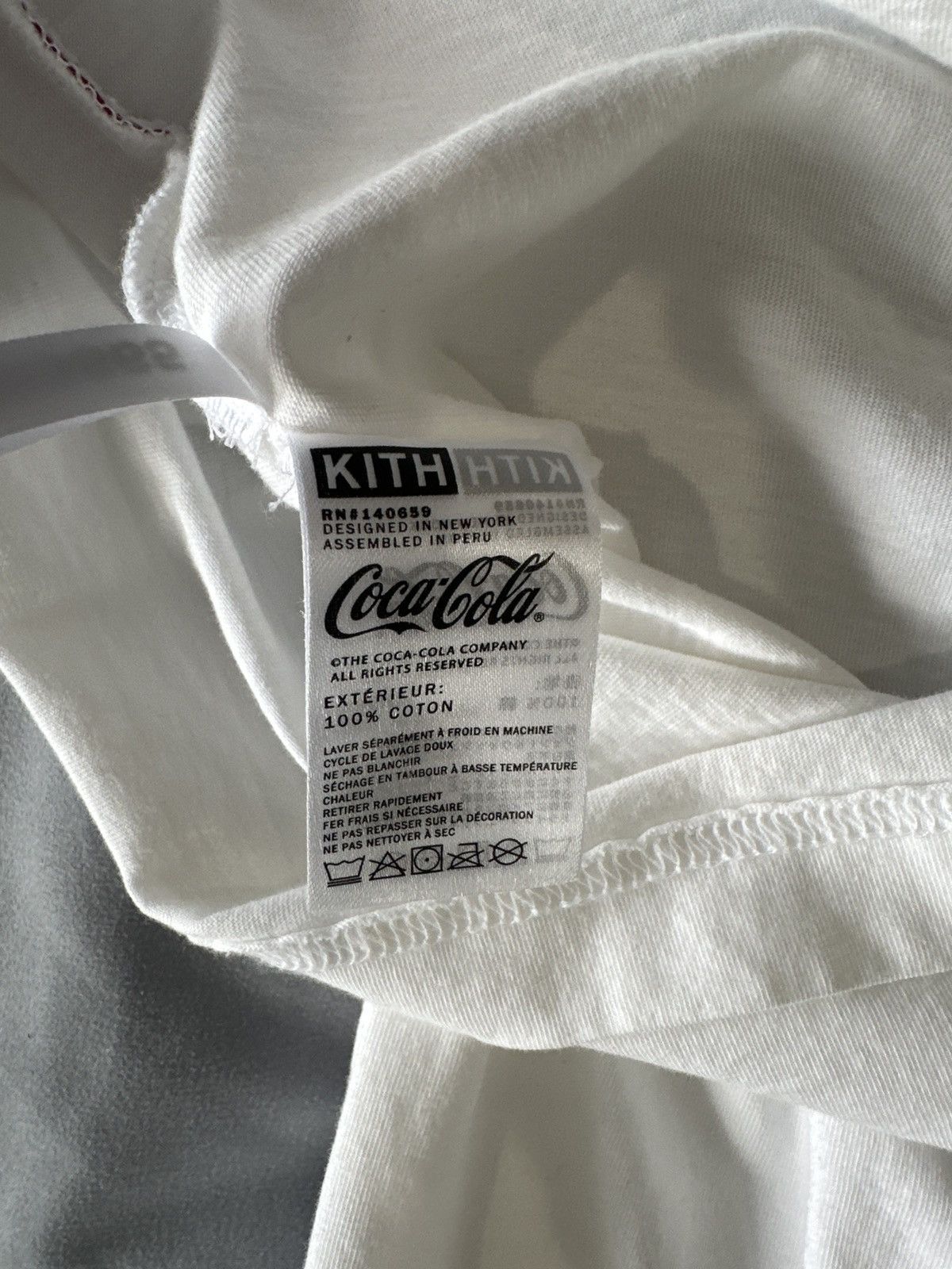 Coca Cola × Kith Kith x Coca Cola Splash Vintage Tee Size US XS / EU 42 / 0 - 2 Thumbnail