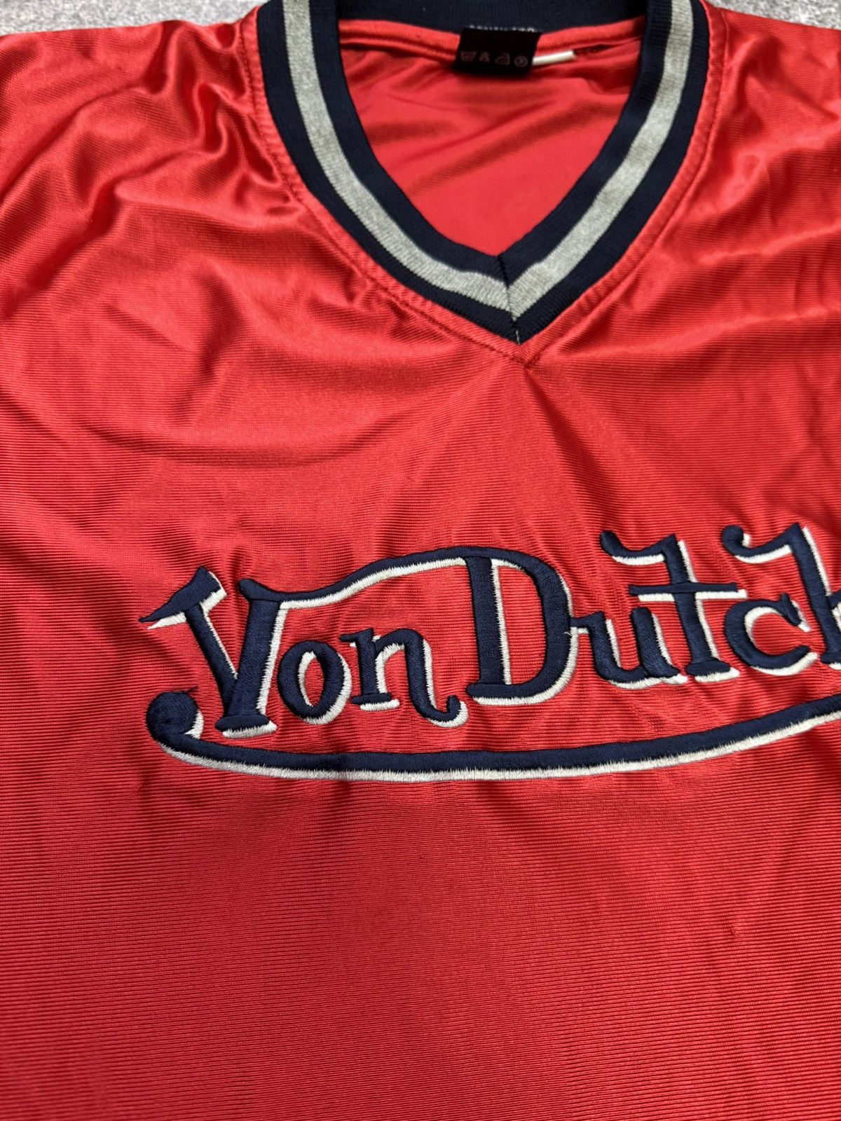 Vintage × Von Dutch Vintage 90s Von Dutch Rare Jersey T-Shirt Size US L / EU 52-54 / 3 - 5 Thumbnail
