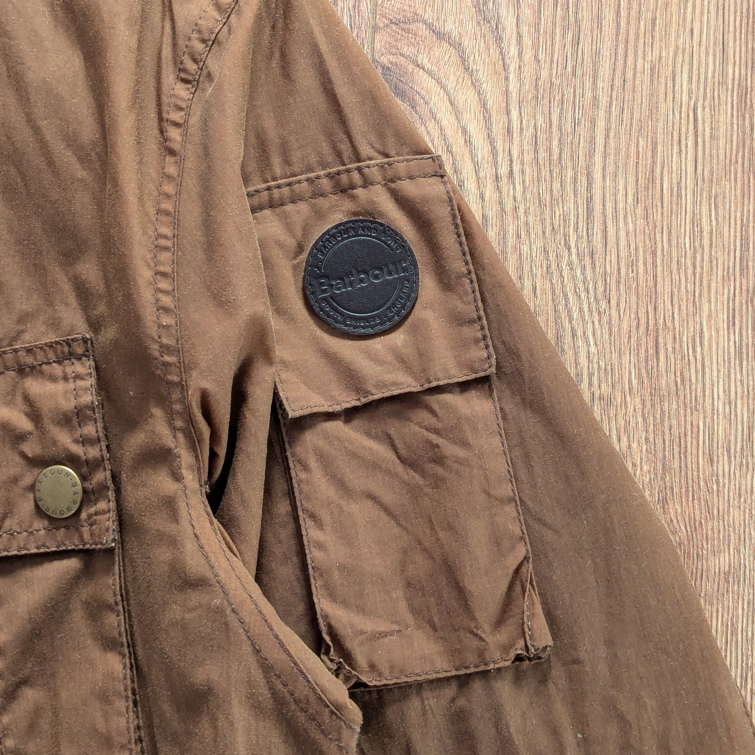 Barbour Barbour Lowland Wax Men's Jacket Brown Size XL Waxed Cotton Size US XL / EU 56 / 4 - 9 Thumbnail