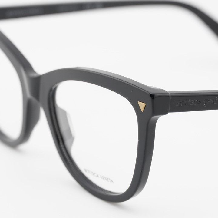 Bottega Veneta Bottega Veneta BV1226O 006 Eyeglasses Black 54mm Cat Eye Size ONE SIZE - 3 Thumbnail