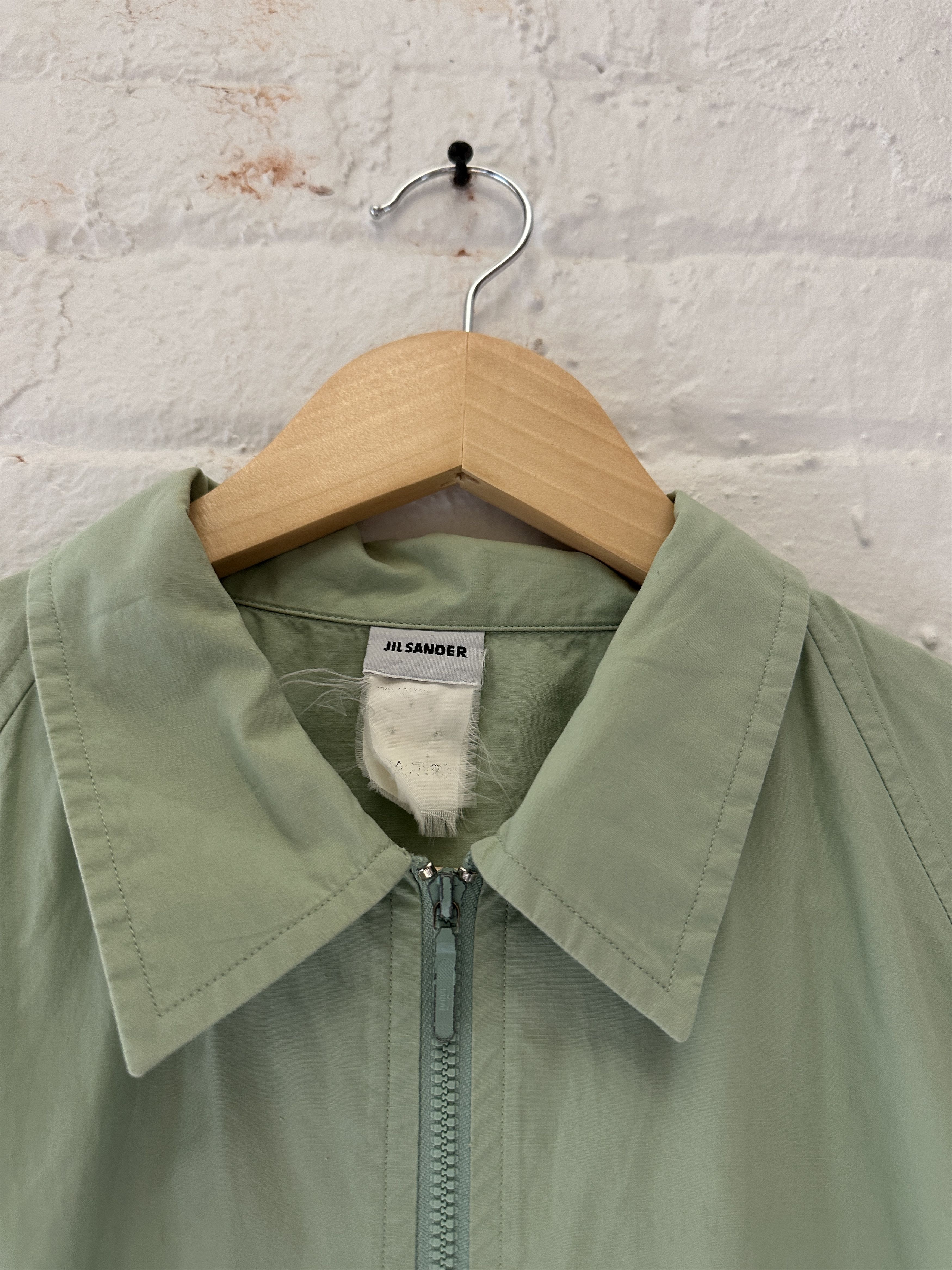 Jil Sander Jil Sander Zip Up Work Shirt Size US M / EU 48-50 / 2 - 2 Thumbnail