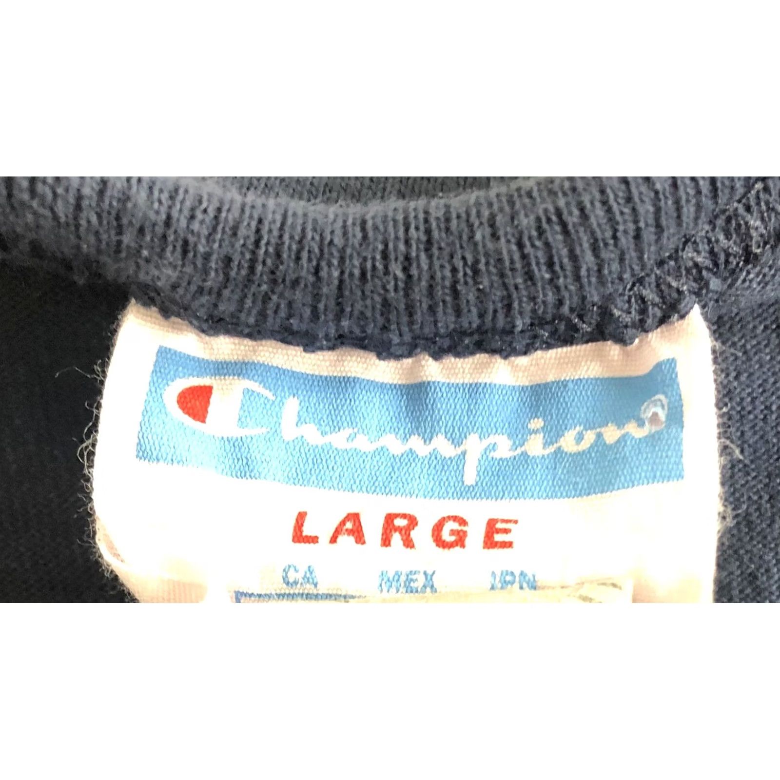 Champion Champion T-Shirt Logo Blue Short Sleeve Crew Neck Men Large Size US L / EU 52-54 / 3 - 3 Thumbnail
