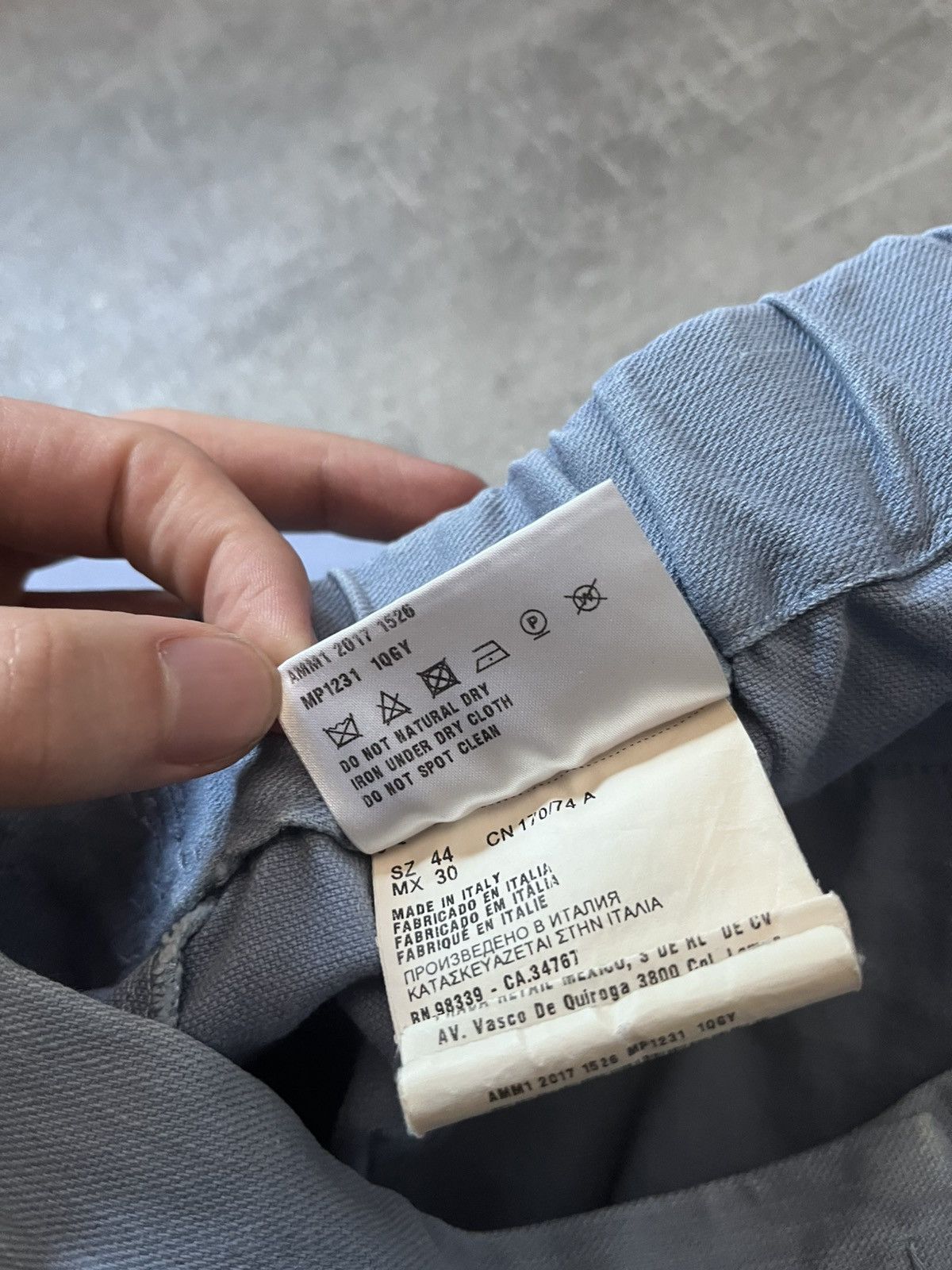 Miu Miu Miu Miu 2017 jeans grey blue women pants Size 30" / US 8 / IT 44 - 16 Thumbnail