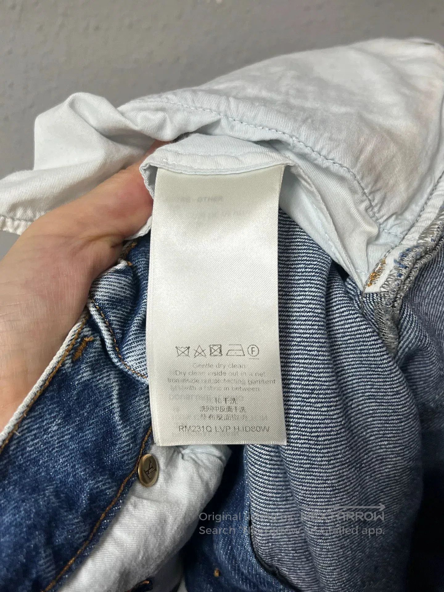 LVC Lv Water Wash Denim Pants Size 30. Size US 30 / EU 46 - 5 Thumbnail