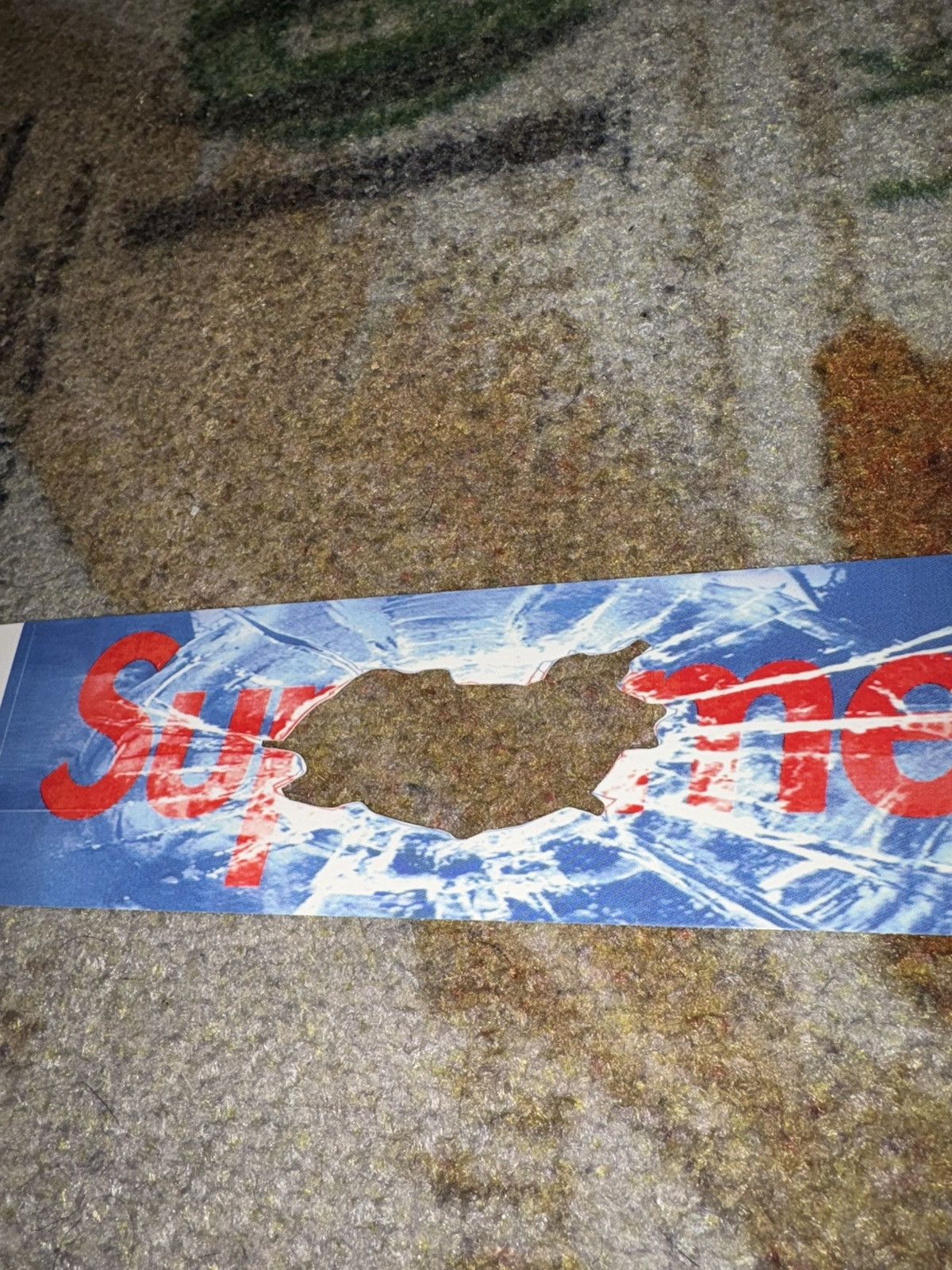 Supreme Supreme Art Dealer Hole Box Logo Sticker SS26 Size ONE SIZE - 2 Thumbnail