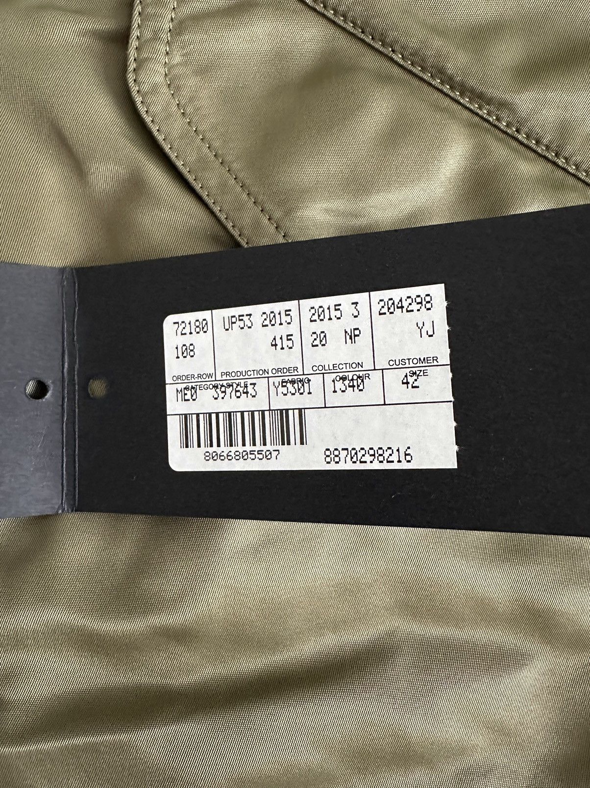 Hedi Slimane × Saint Laurent Paris Nylon Bomber Rare Size 42 Size US XS / EU 42 / 0 - 10 Thumbnail