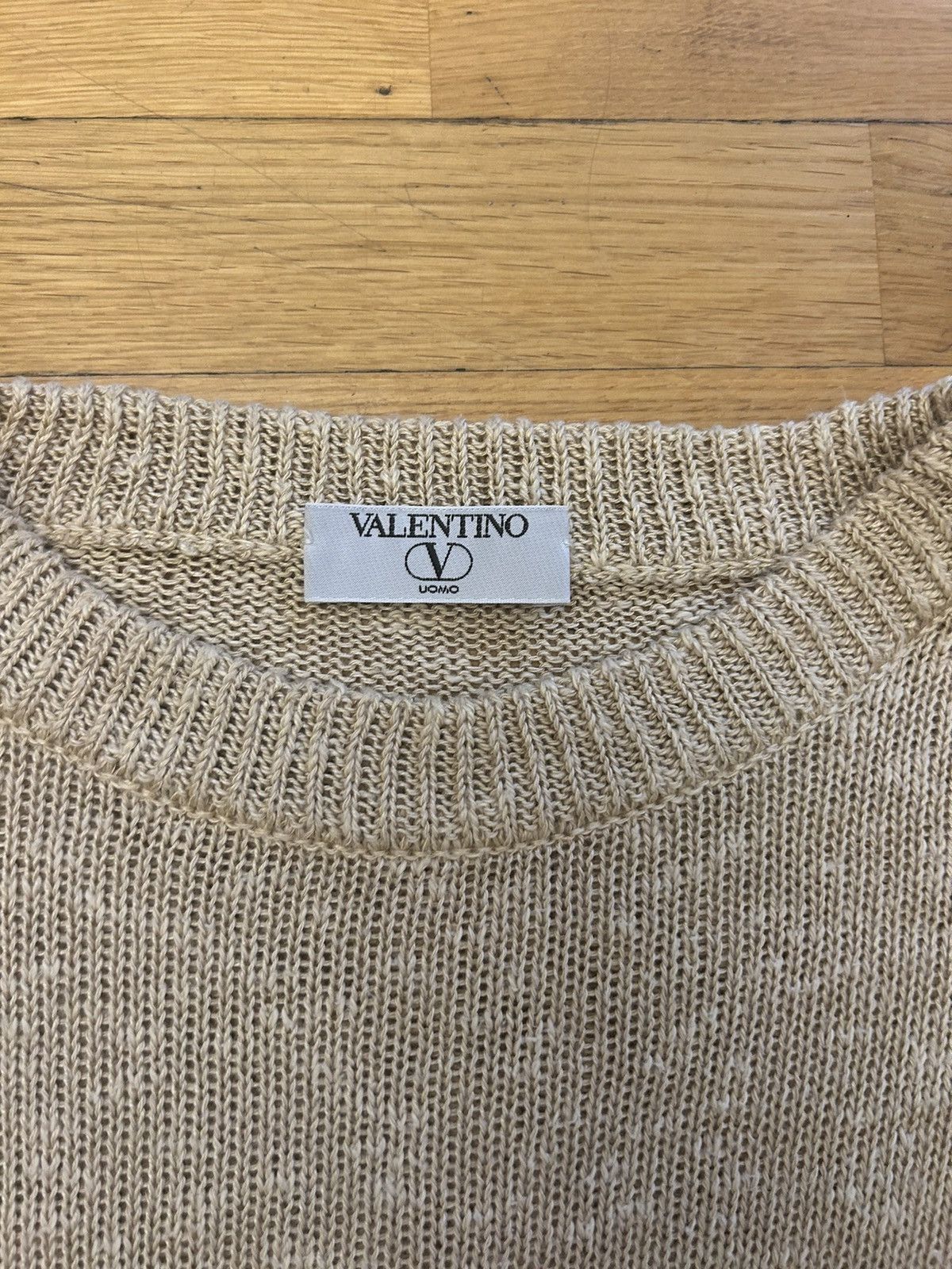 Valentino × Vintage Vintage Valentino Sweater Size US L / EU 52-54 / 3 - 3 Thumbnail