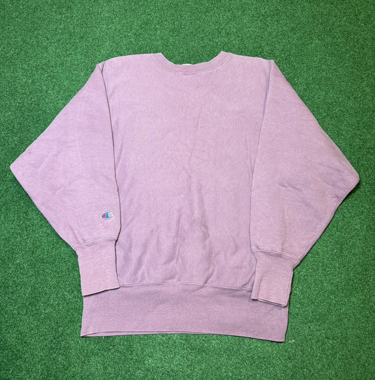 Champion × Vintage Vintage 90s Champion Reverse Weave Purple Lilac Sweatshirt Size US M / EU 48-50 / 2 - 3 Thumbnail
