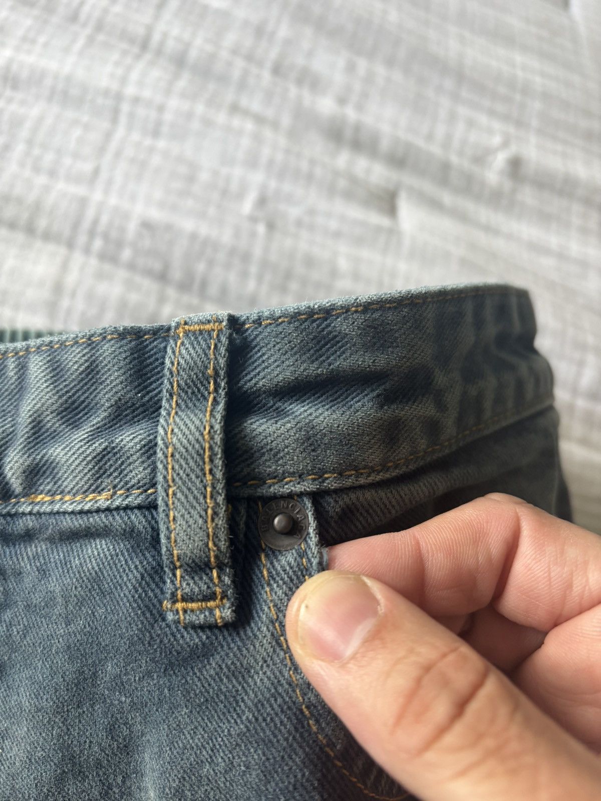 Balenciaga BALENCIAGA HYBRID DENIM PANT Size US 36 / EU 52 - 9 Thumbnail