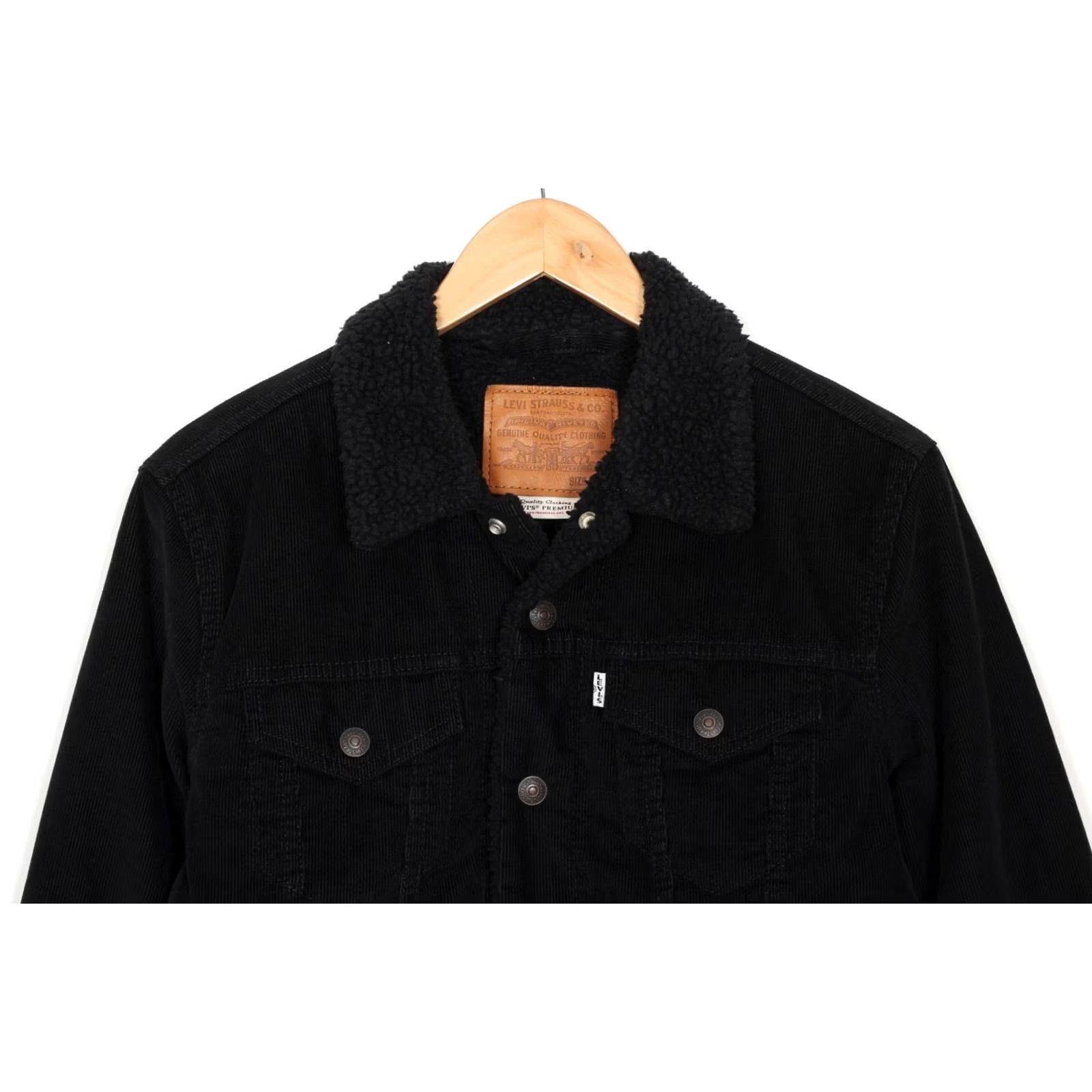 Levi's LEVI’S PREMIUM Big E Corduroy Sherpa Trucker Jacket Men Size S Size US S / EU 44-46 / 1 - 2 Thumbnail