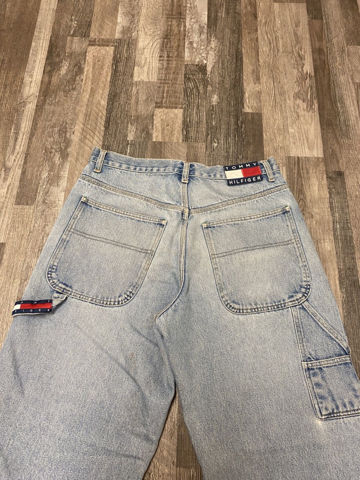 Tommy Jeans 90’s Vintage Tommy Jeans Hilfiger Carpenter Baggy Pants y2k Size US 32 / EU 48 - 6 Thumbnail