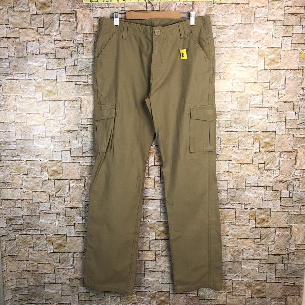 Japanese Brand Brown Cargo Multipocket Pants #A452