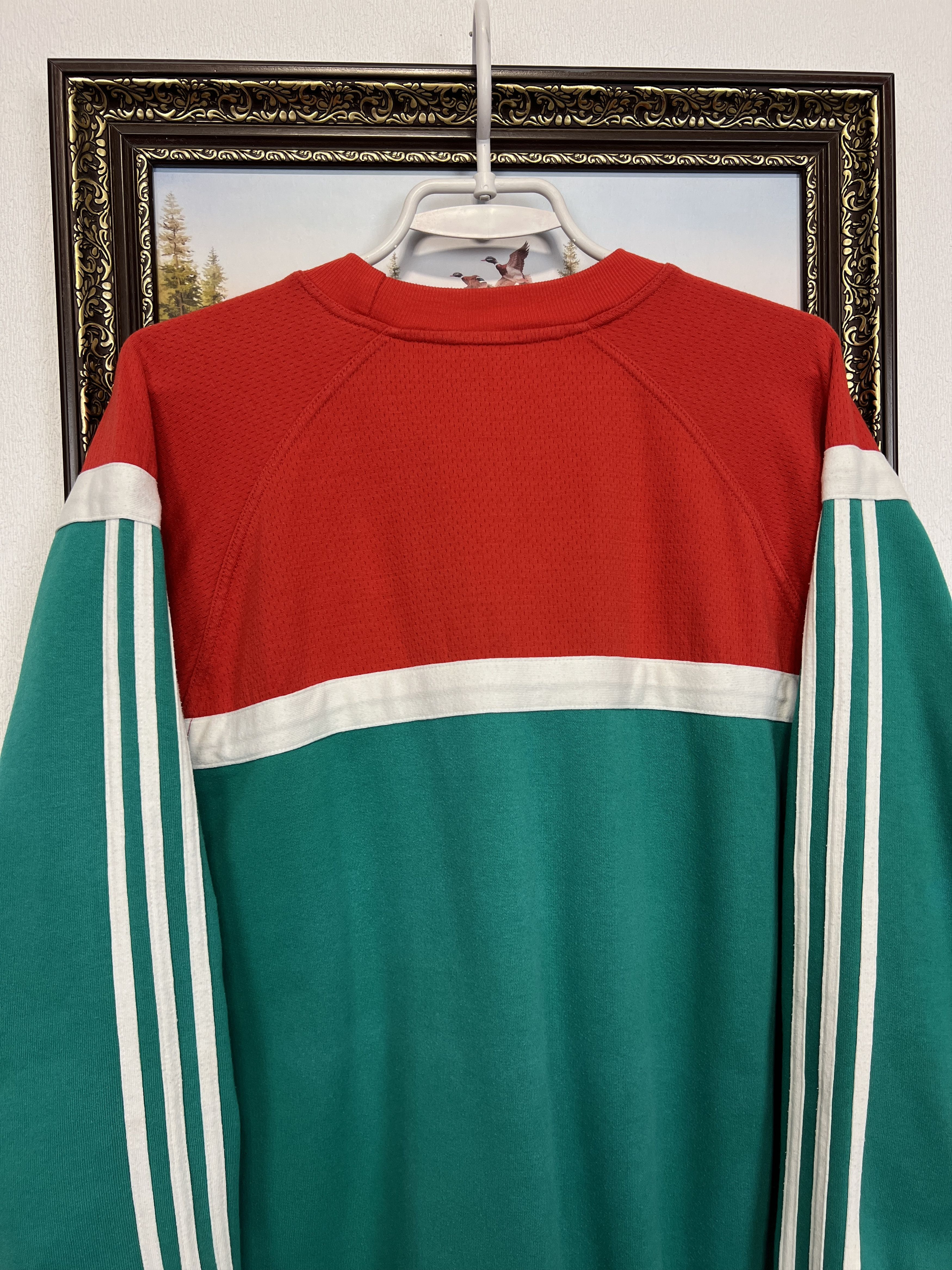 Adidas Vintage Hungary Football Sweatshirt Crewneck Player Issue Size US M / EU 48-50 / 2 - 11 Thumbnail