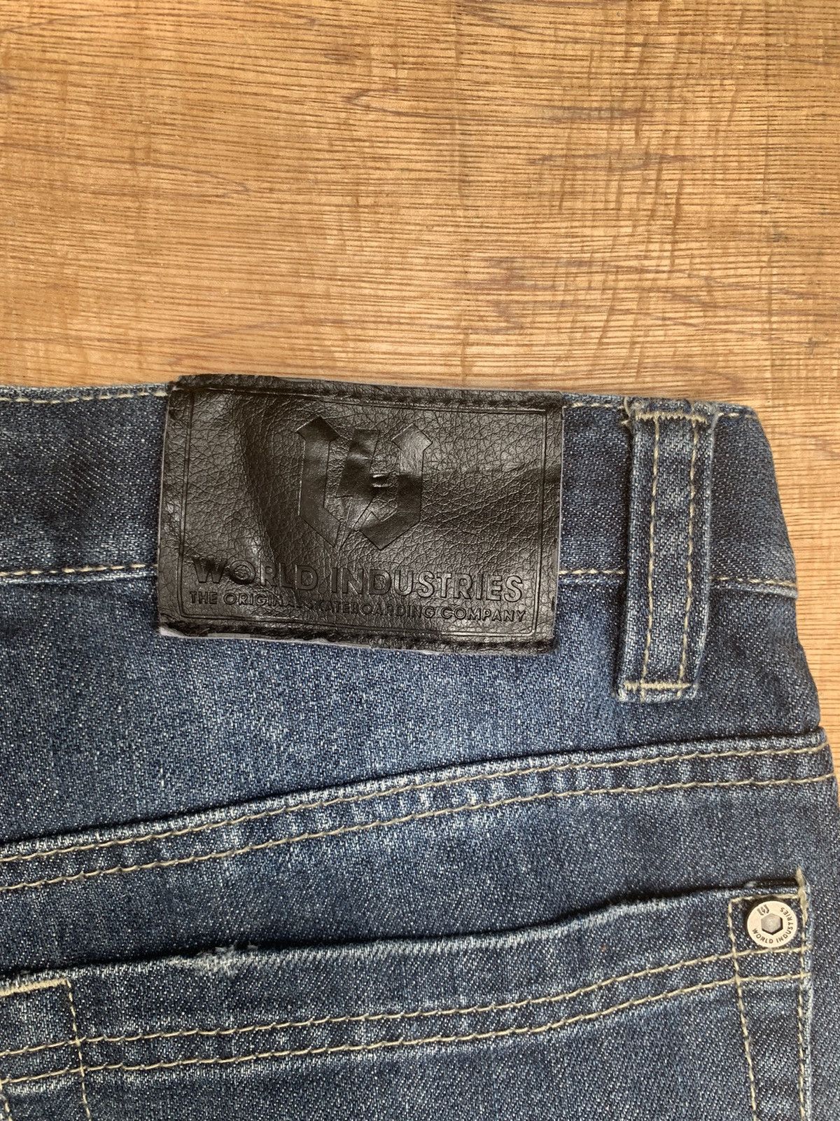 Hook-Ups World Industries Orignal Skateboarding Company Denim Pants Size US 28 / EU 44 - 13 Thumbnail