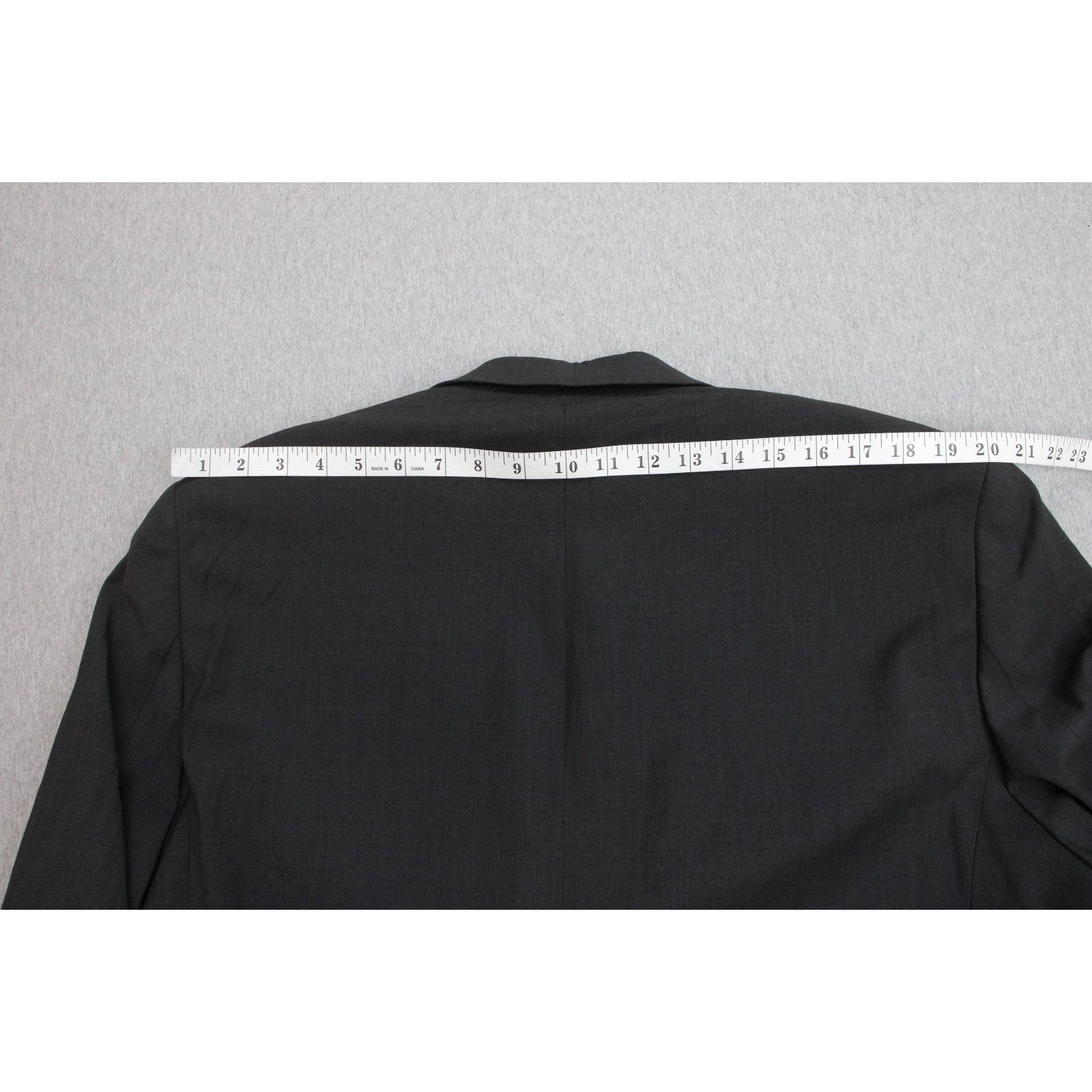 Calvin Klein Calvin Klein Blazer Mens Size 46R Gray Stretch Size 46R - 11 Thumbnail