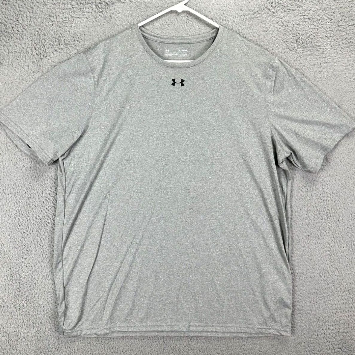Under Armour Under Armour Shirt XL Black? Grey HeatGear Loose Gym Activewear Mens NEW Size US XL / EU 56 / 4 - 2 Thumbnail