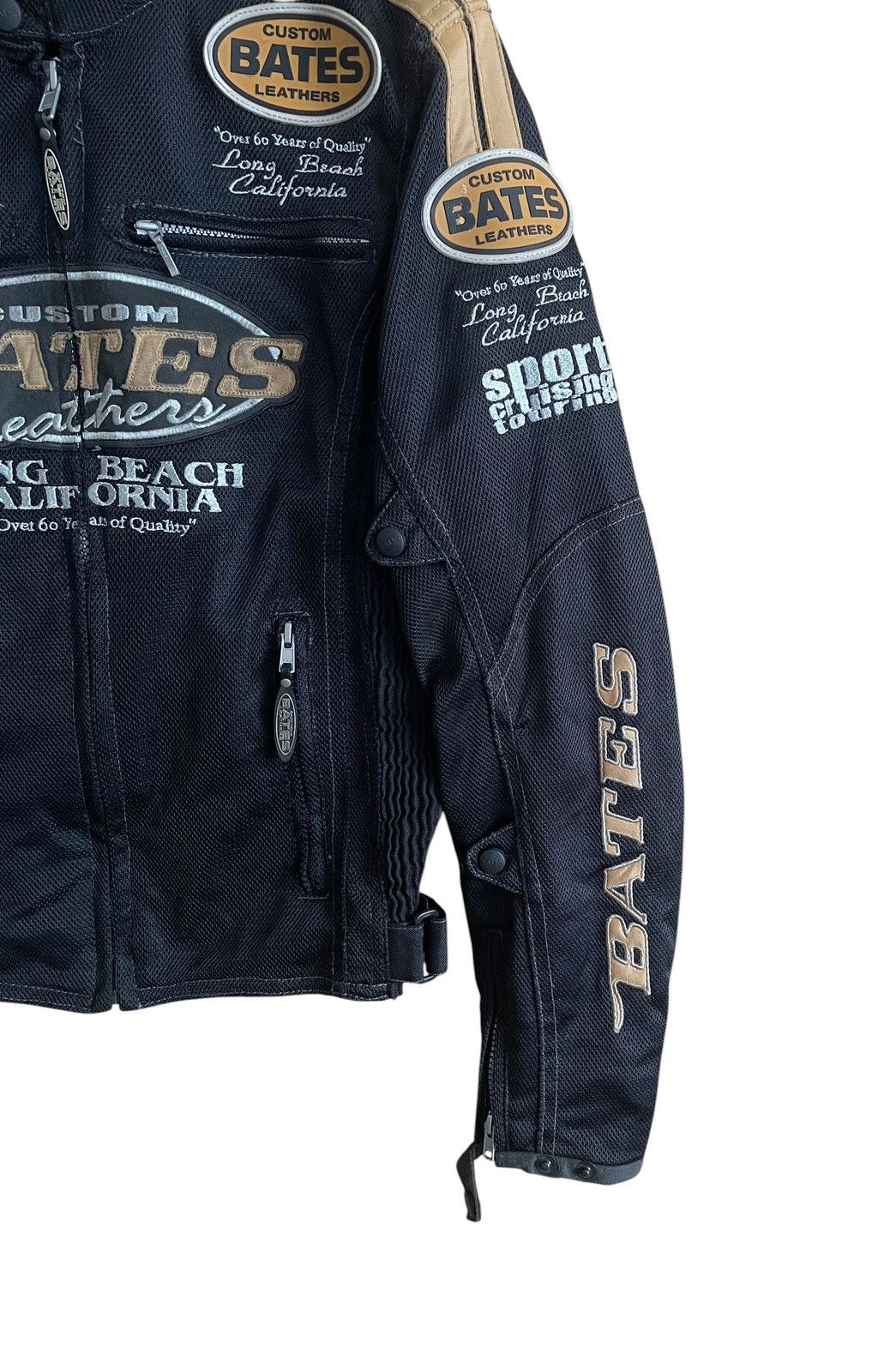 Vintage Very Rare Vintage Brand Bates Motorcycle Jacket 1990s Size US L / EU 52-54 / 3 - 4 Thumbnail