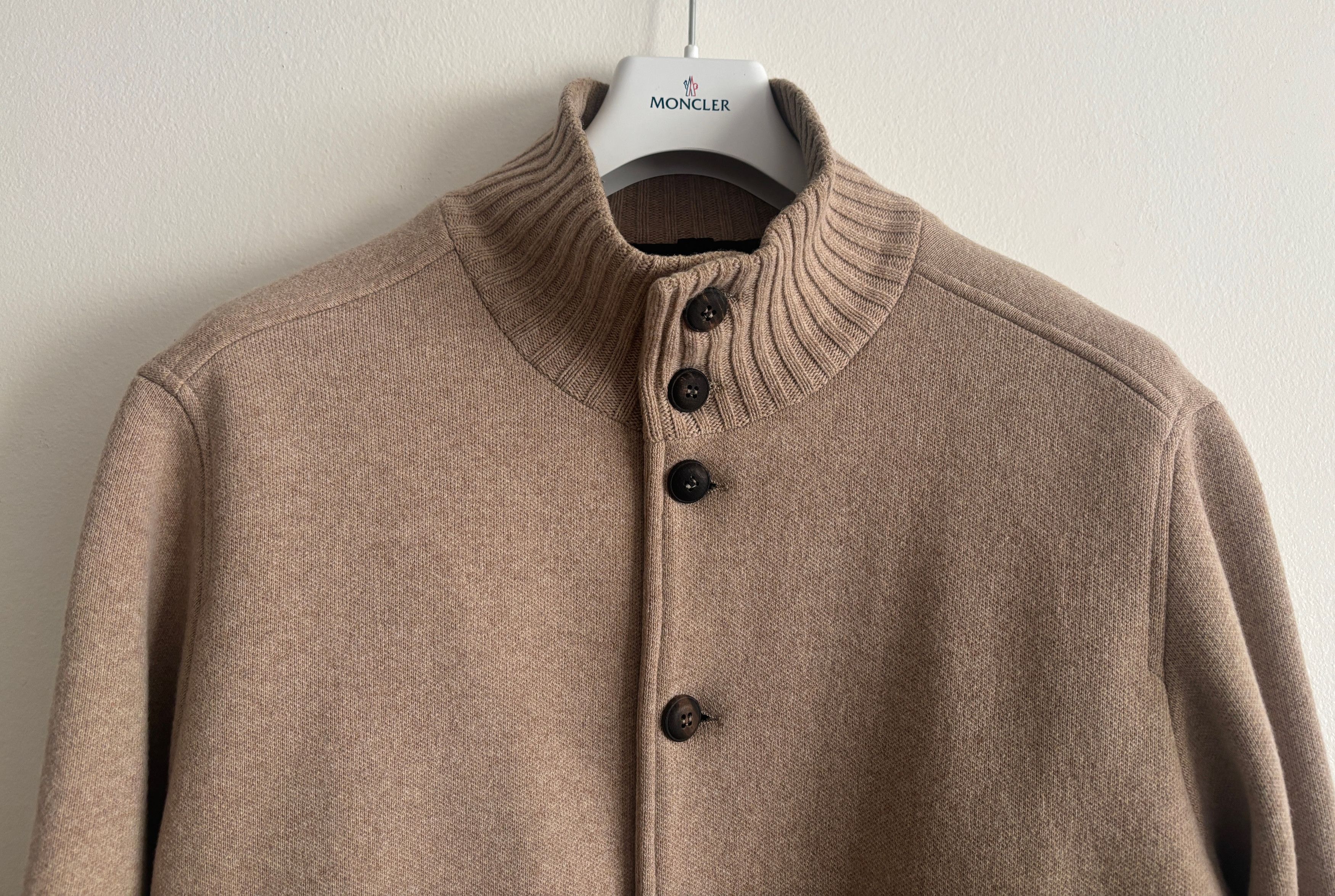 Lardini $945 Valstarino Beige Wool Cardigan/ Jacket -EU 52 M/L Size US L / EU 52-54 / 3 - 2 Thumbnail