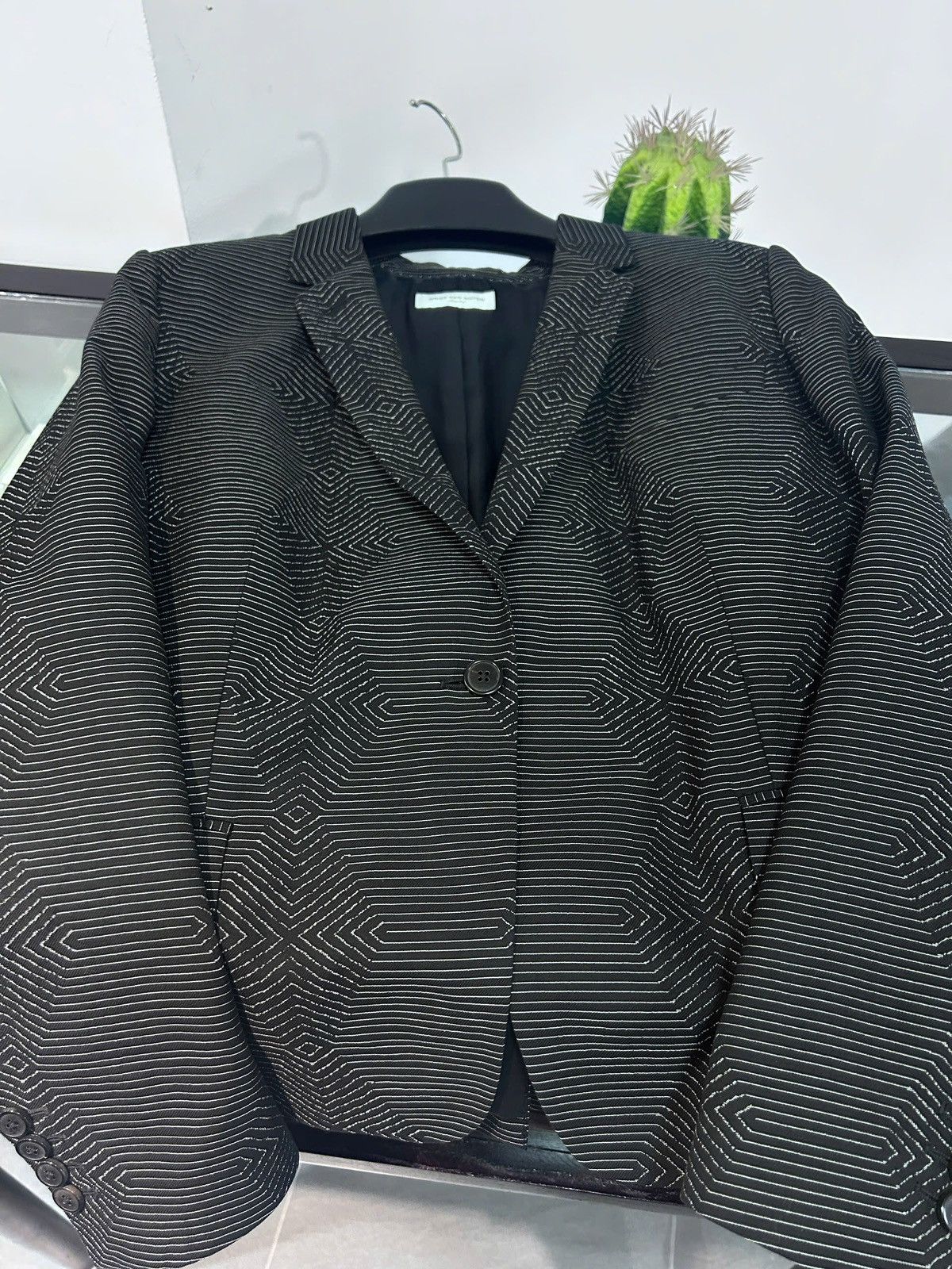 Dries Van Noten Dries van noten Blazer Patterned Button Blazer Size 44R - 5 Thumbnail