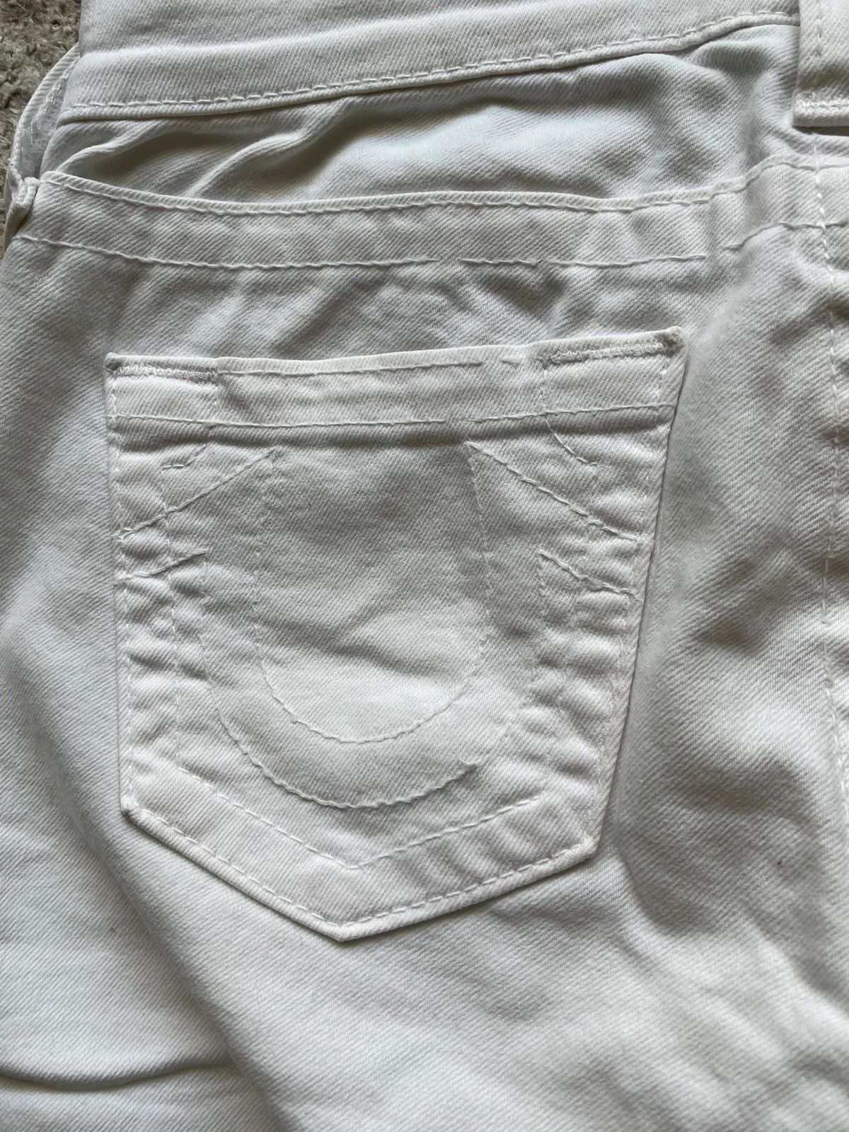 True Religion True Religion Casey Made in USA Y2K 2000s Slim Fit White Size 24" / US 00 / IT 34 - 11 Thumbnail