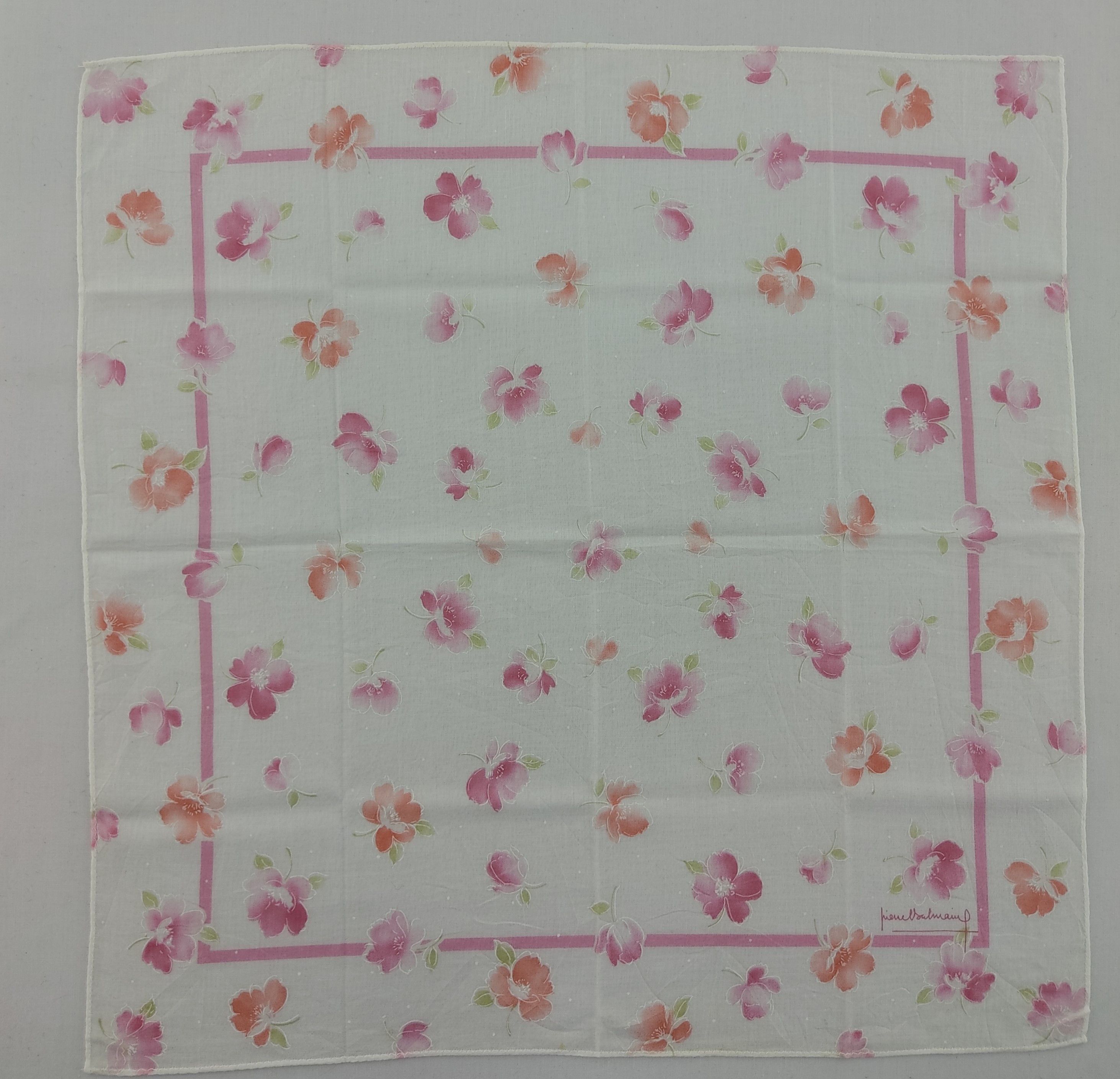Pierre Balmain × Vintage Vintage Pierre Balmain Handkerchief / Neckwear / Bandana Size ONE SIZE - 3 Thumbnail