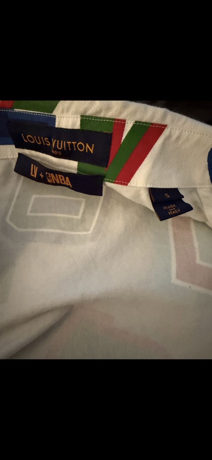 Louis Vuitton × NBA Louis Vuitton x NBA Basketball Letters Size US S / EU 44-46 / 1 - 3 Thumbnail