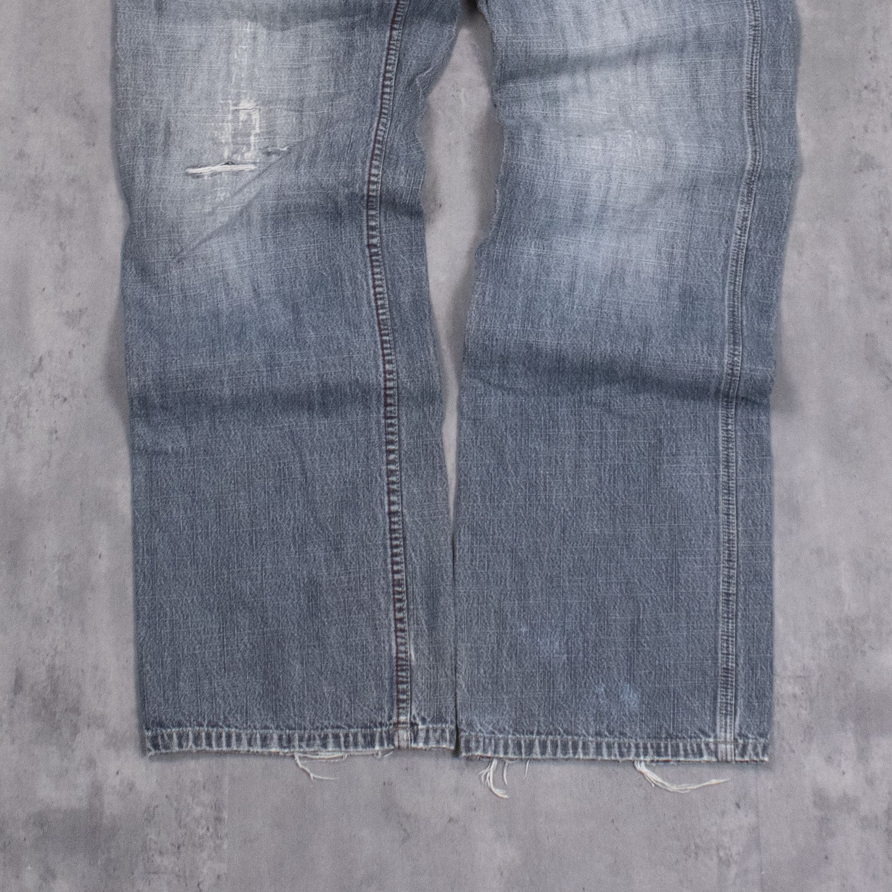 Point Zero VTG Y2K Point Zero Grey Baggy Denim Jeans Size US 30 / EU 46 - 3 Thumbnail