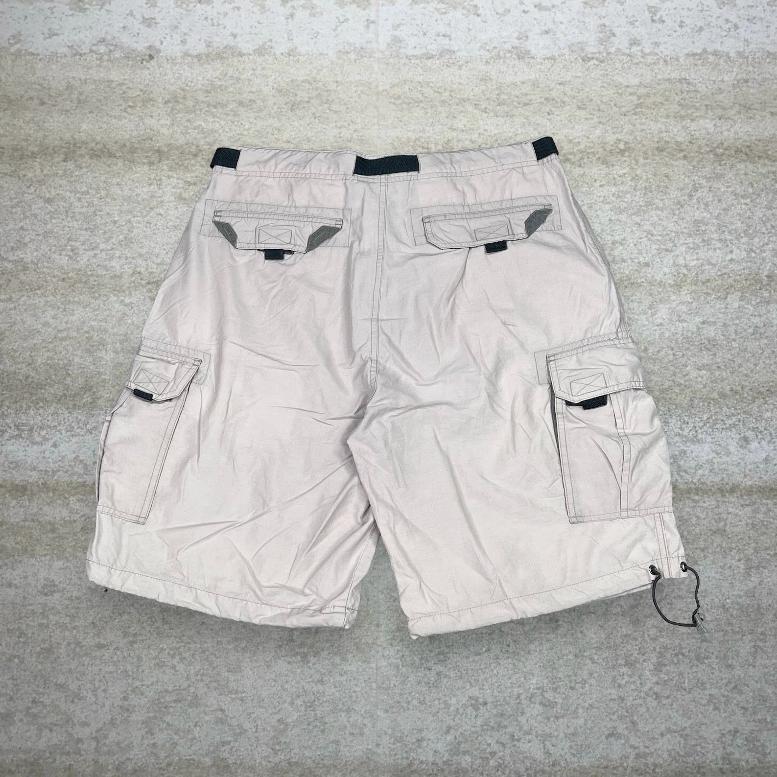 Sonoma Vintage Y2K Sonoma Cargo Shorts 34x11 Tan Adjustable Waist Size US 34 / EU 50 - 1 Thumbnail