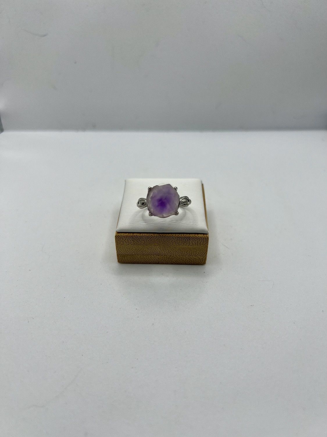 Jewelry Purple Amethyst Tibetan Silver Ring - Size 7 Size ONE SIZE - 1 Thumbnail