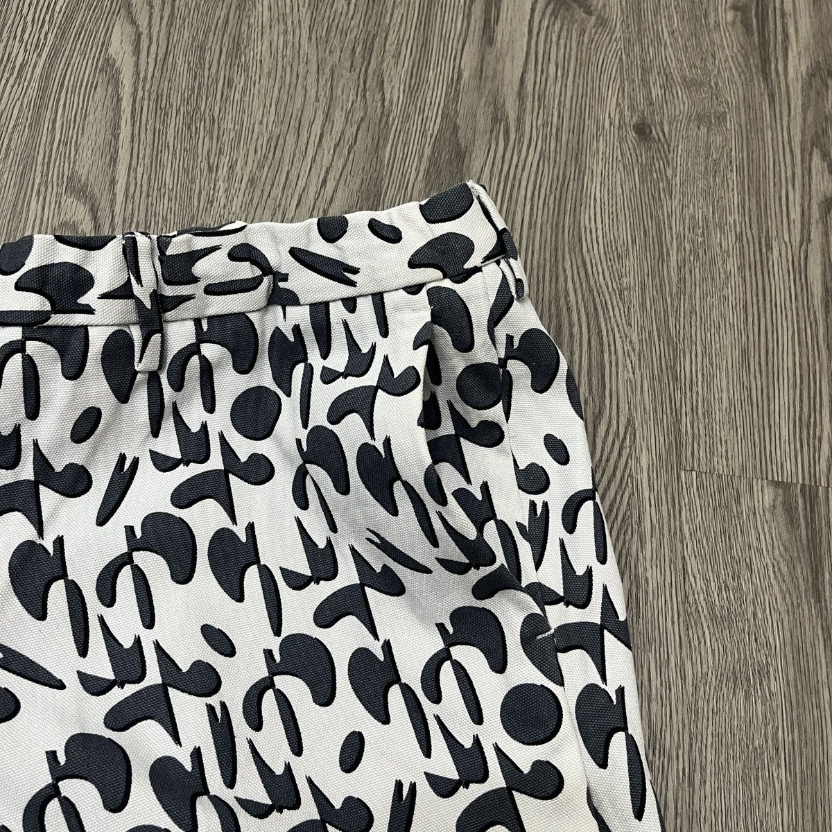 Jil Sander Jill Sander Kanvas Pant Abstract All Over Print Size US 38 / EU 54 - 10 Thumbnail