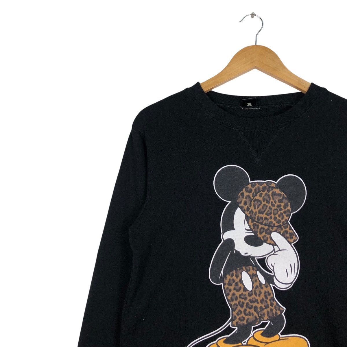 Japanese Brand × Mickey Mouse Rare Mickey Mouse Number NINE style Sweatshirt Small Size US M / EU 48-50 / 2 - 6 Thumbnail