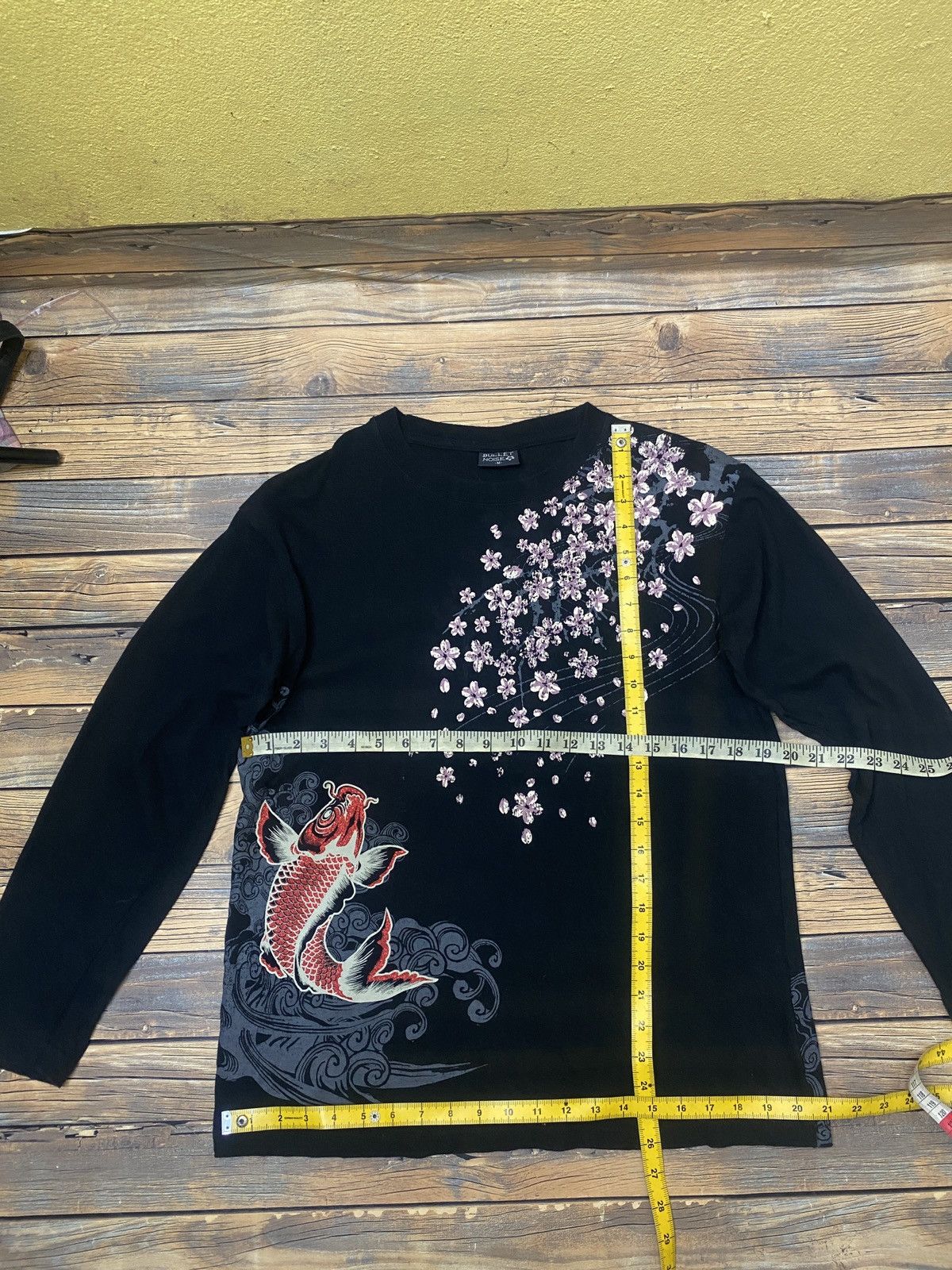 Other Sukajan fish koi long sleeve shirt Size US M / EU 48-50 / 2 - 3 Thumbnail