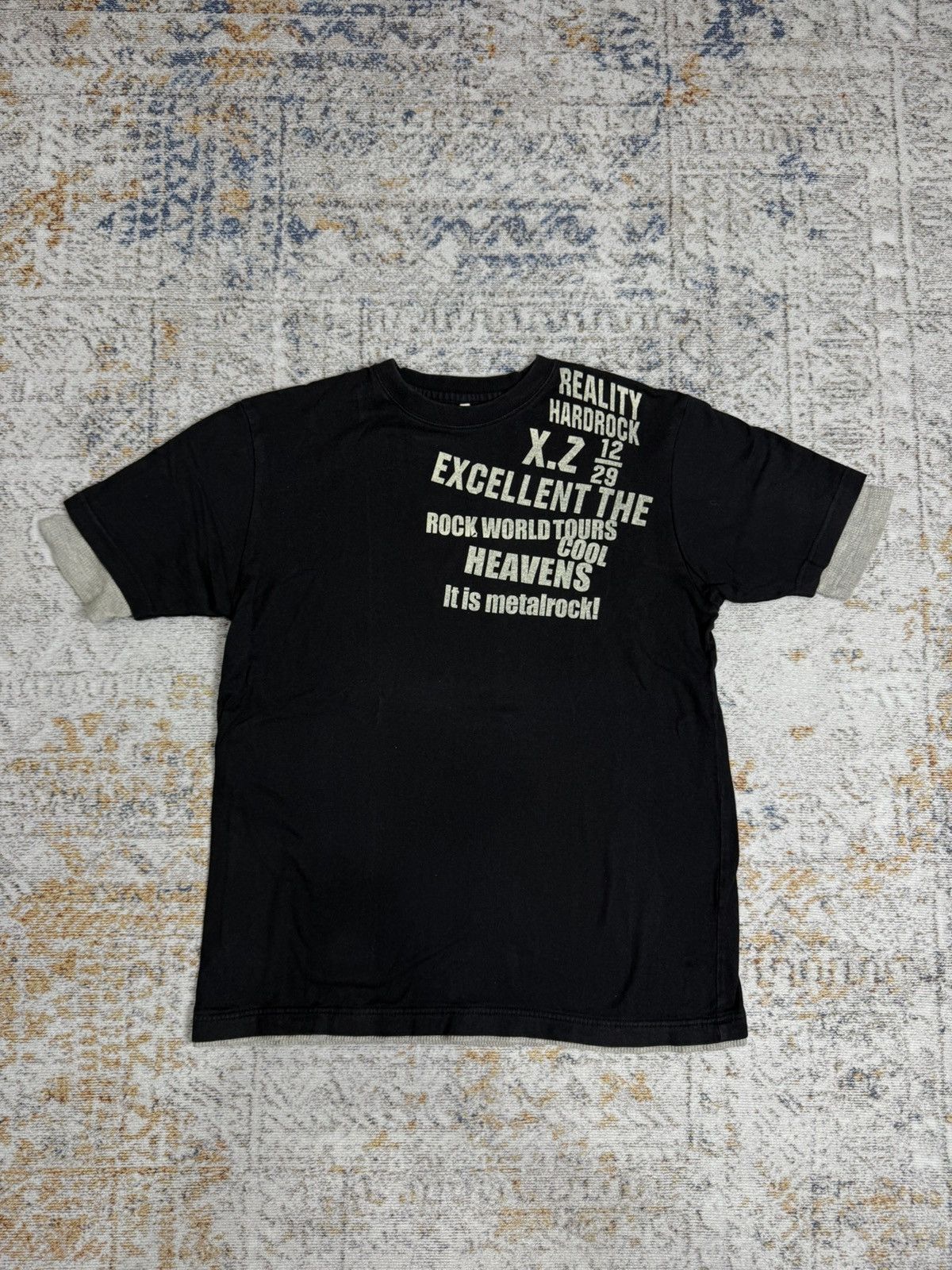 Japanese Brand Vintage R devil x wold tour 1970 rock tshirt Size US M / EU 48-50 / 2 - 3 Thumbnail