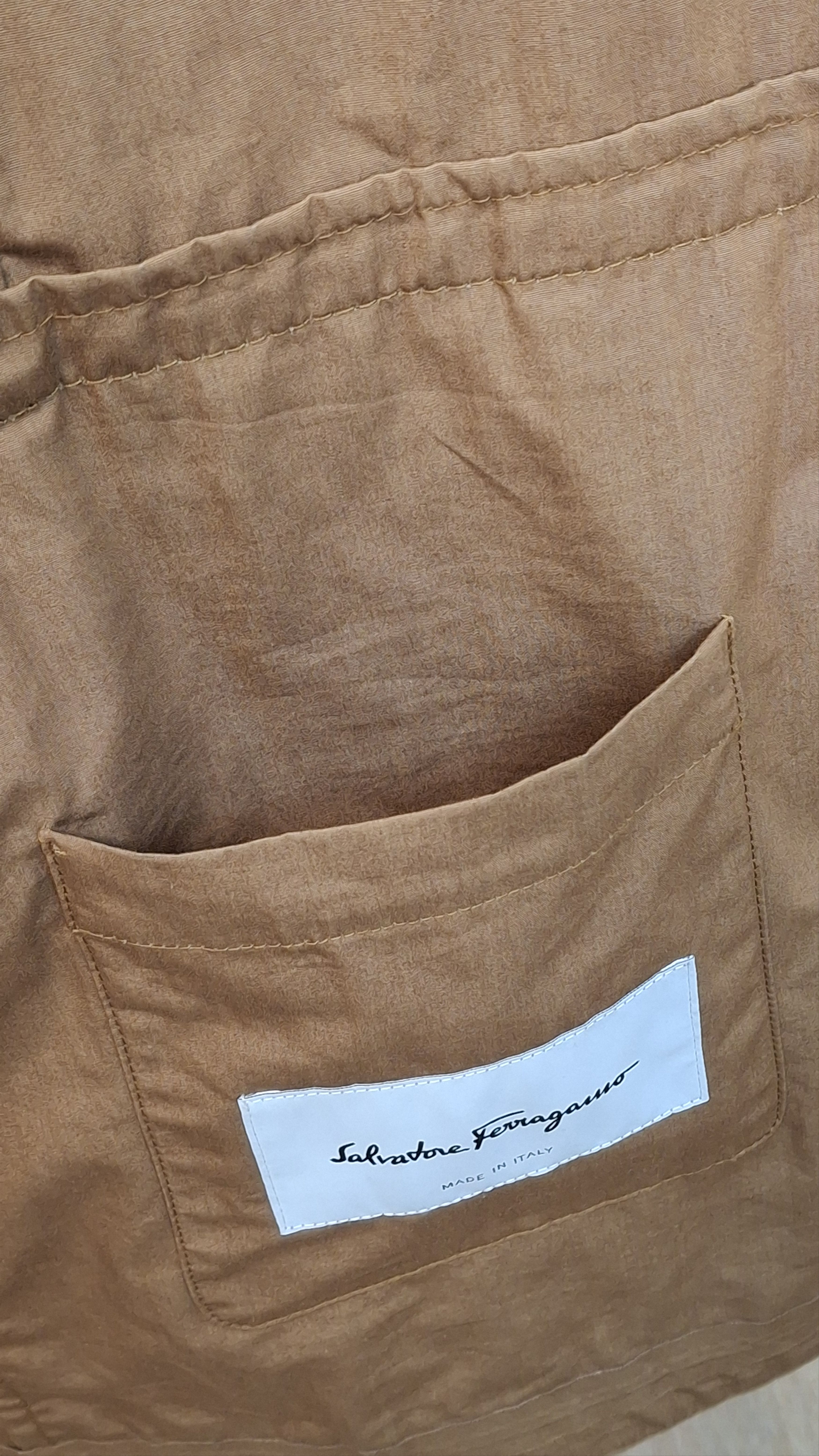 Salvatore Ferragamo ​Ferragamo Made in Italy Hooded Cotton Parka XL Size US XL / EU 56 / 4 - 11 Thumbnail