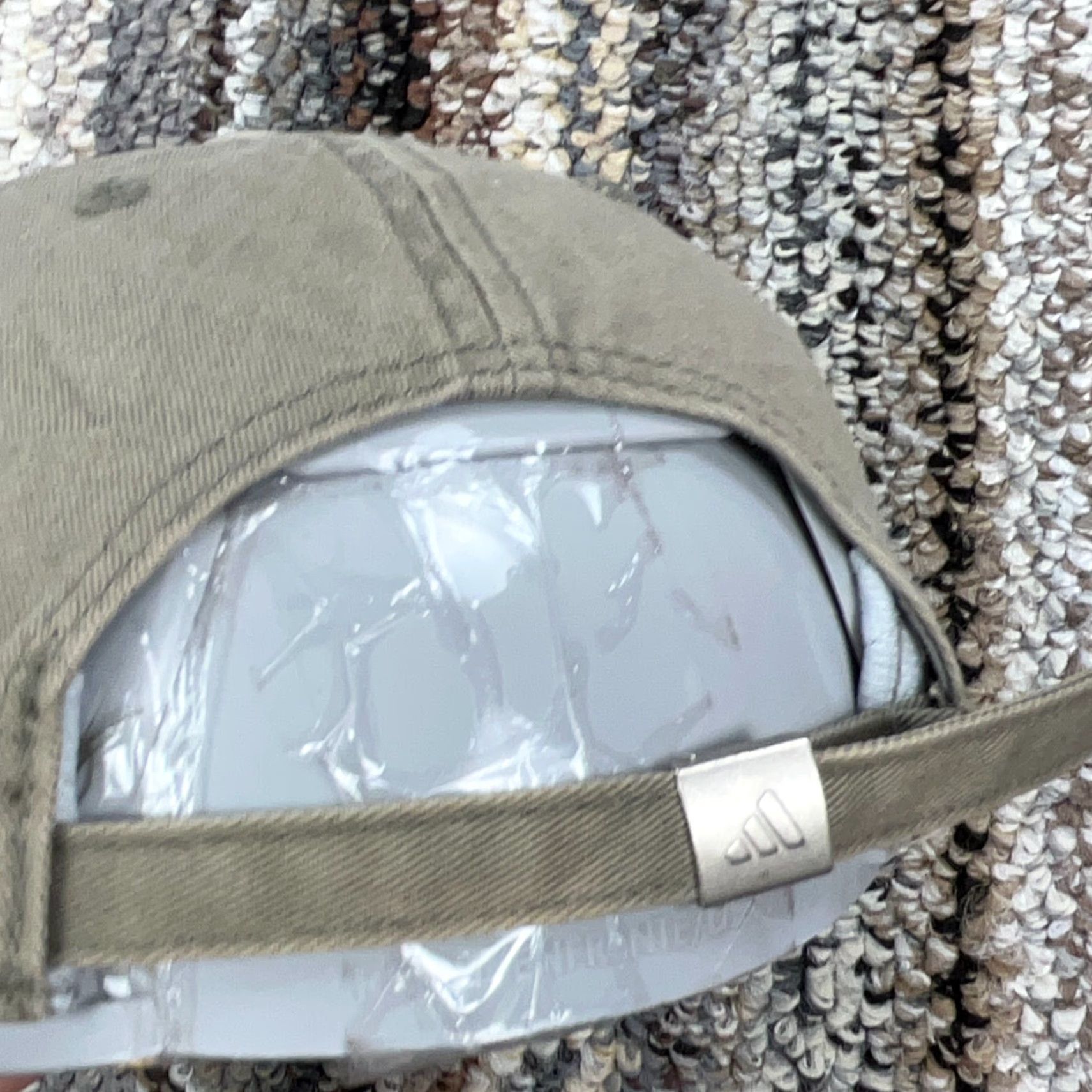 Adidas Adidas Hat Cap Strap Back Tan Pink White Plain Logo Gym Golf Ladies Womens Adjustable Colorful Logo Modern Sports Hat Size ONE SIZE - 6 Thumbnail