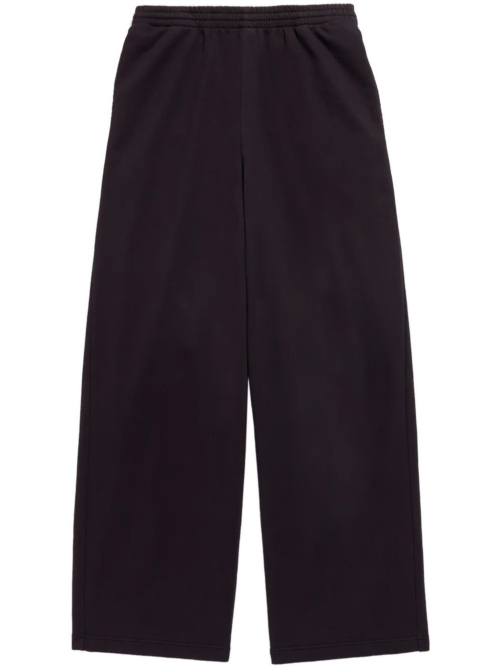 Balenciaga o1s1rm1125 Sample Sticker Baggy Sweatpants in Black Size 26" / US 2 / IT 38 - 1 Preview
