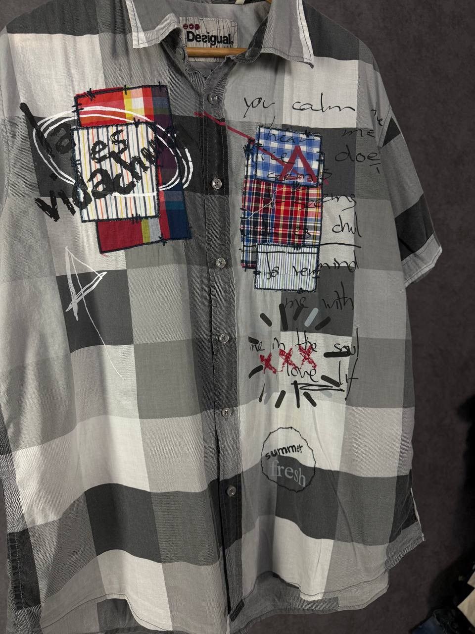 Desigual Desigual designer art crazy shirt Size US XXL / EU 58 / 5 - 3 Thumbnail