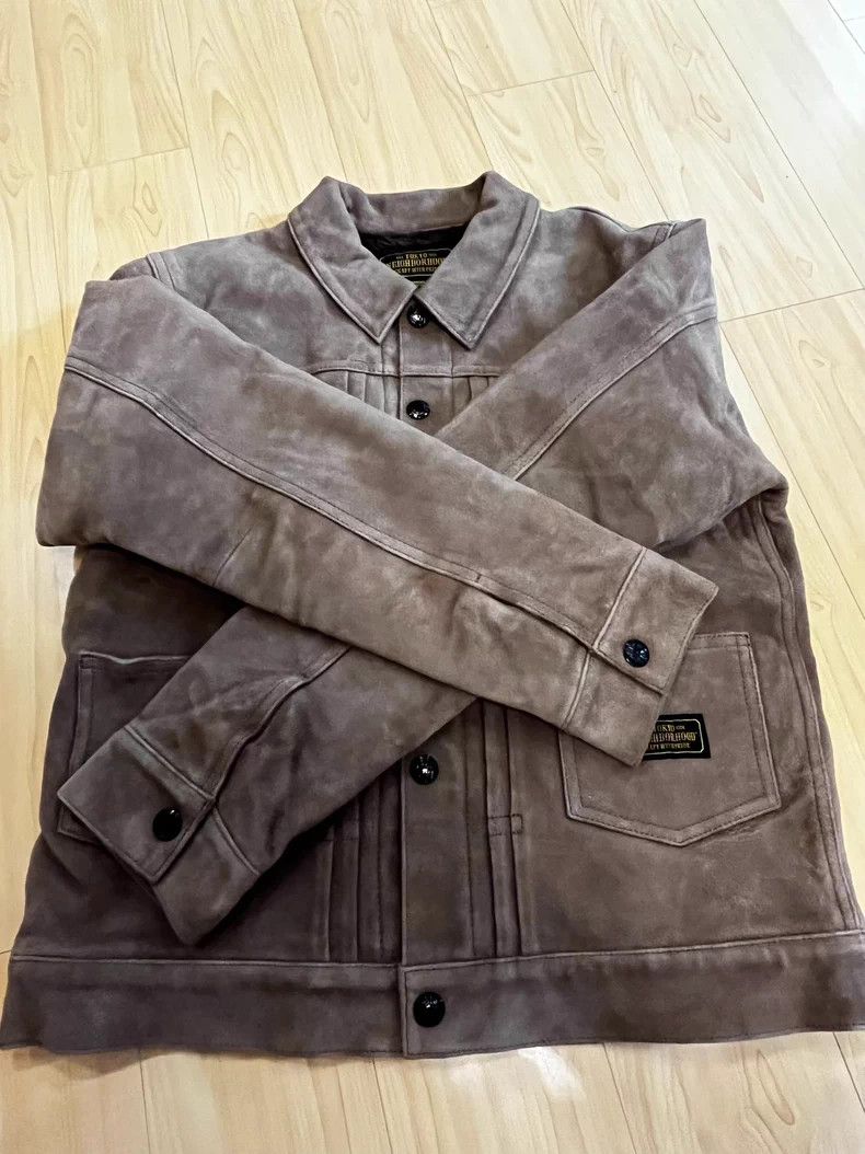Neighborhood Neighborhood M Size Leather Jacket - dmc Size US M / EU 48-50 / 2 - 1 Thumbnail