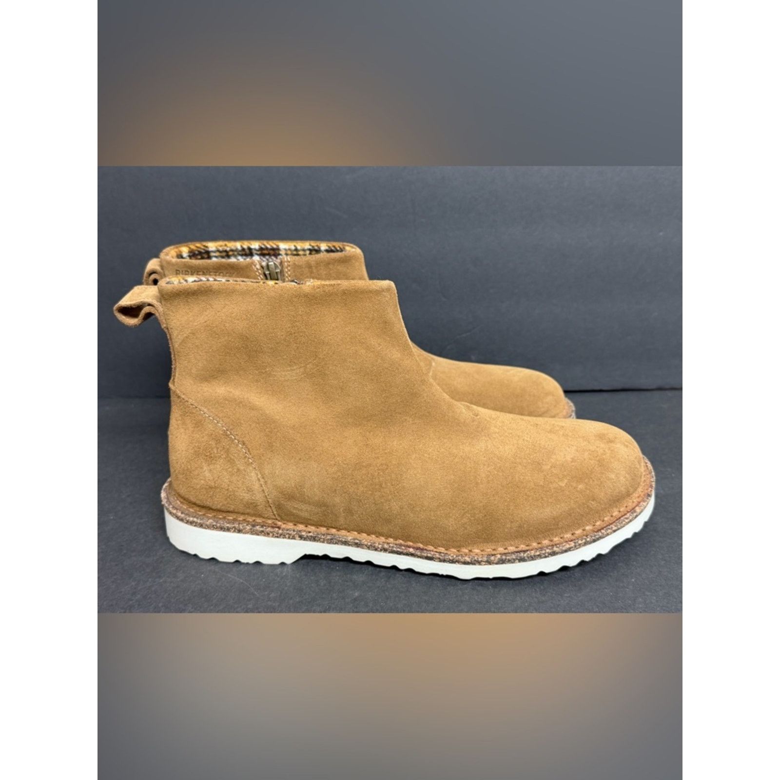 Birkenstock Birkenstock Melrose Tea Hydrophobic Suede Leather Ankle Boot Size US 10 / IT 40 - 2 Thumbnail
