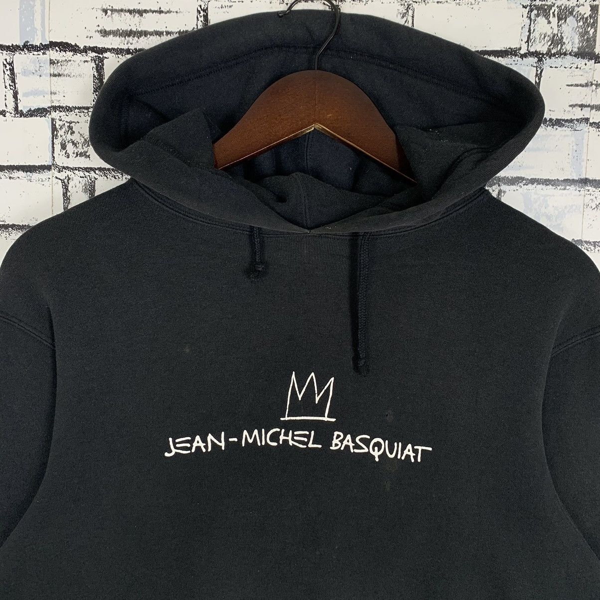 Uniqlo Jean-Michel Basquit Artwork Brand Hoodie Sweatshirt