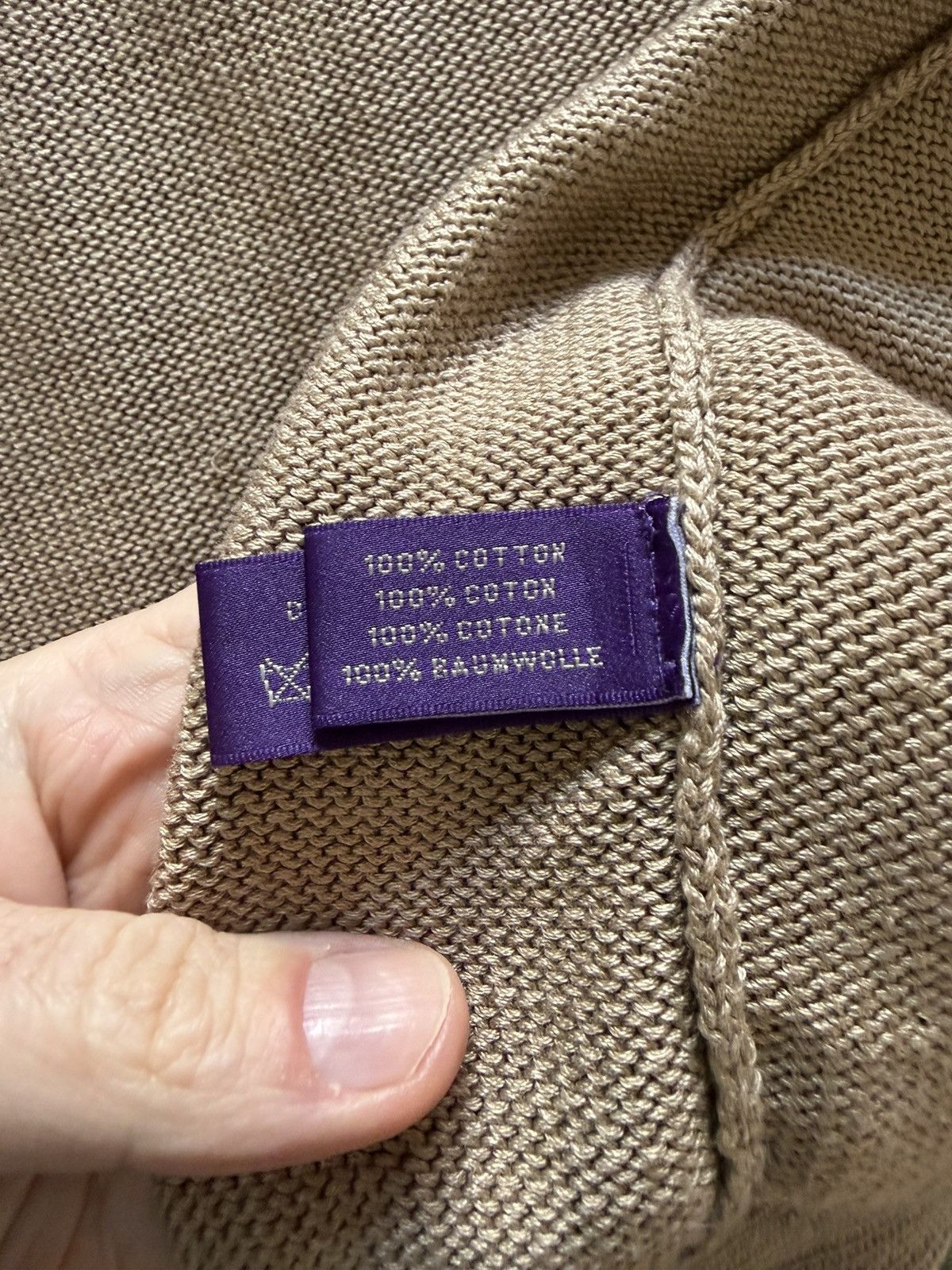 Ralph Lauren Purple Label Ralph Lauren Purple Label Sweater Size US XL / EU 56 / 4 - 5 Thumbnail