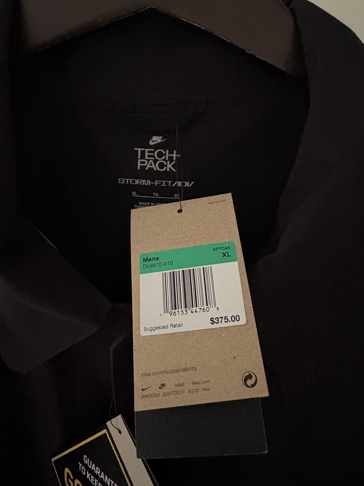 Nike Tech Pack+ Storm-Fit ADV Gore-tex Coat Mac Jacket Size US XL / EU 56 / 4 - 9 Thumbnail