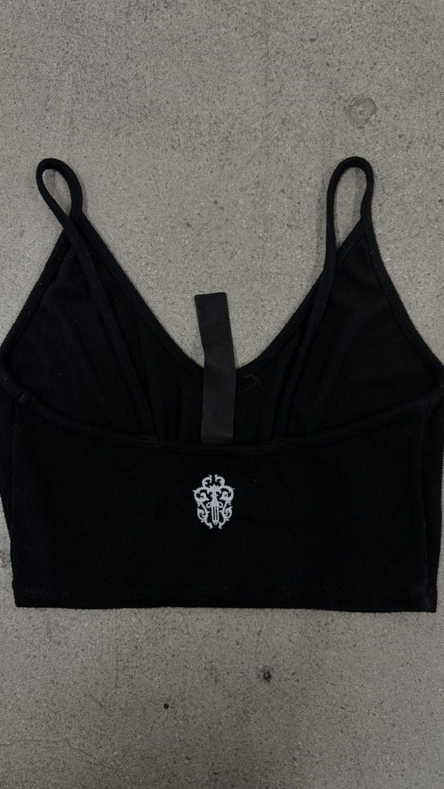 Chrome Hearts Chrome Hearts Bad Seed Black Stretch Women Tank Top Size XS / US 0-2 / IT 36-38 - 2 Thumbnail