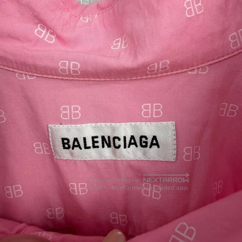 Balenciaga Balenciaga Double B Embroidered Long Sleeve Shirt Size XS / US 0-2 / IT 36-38 - 2 Thumbnail