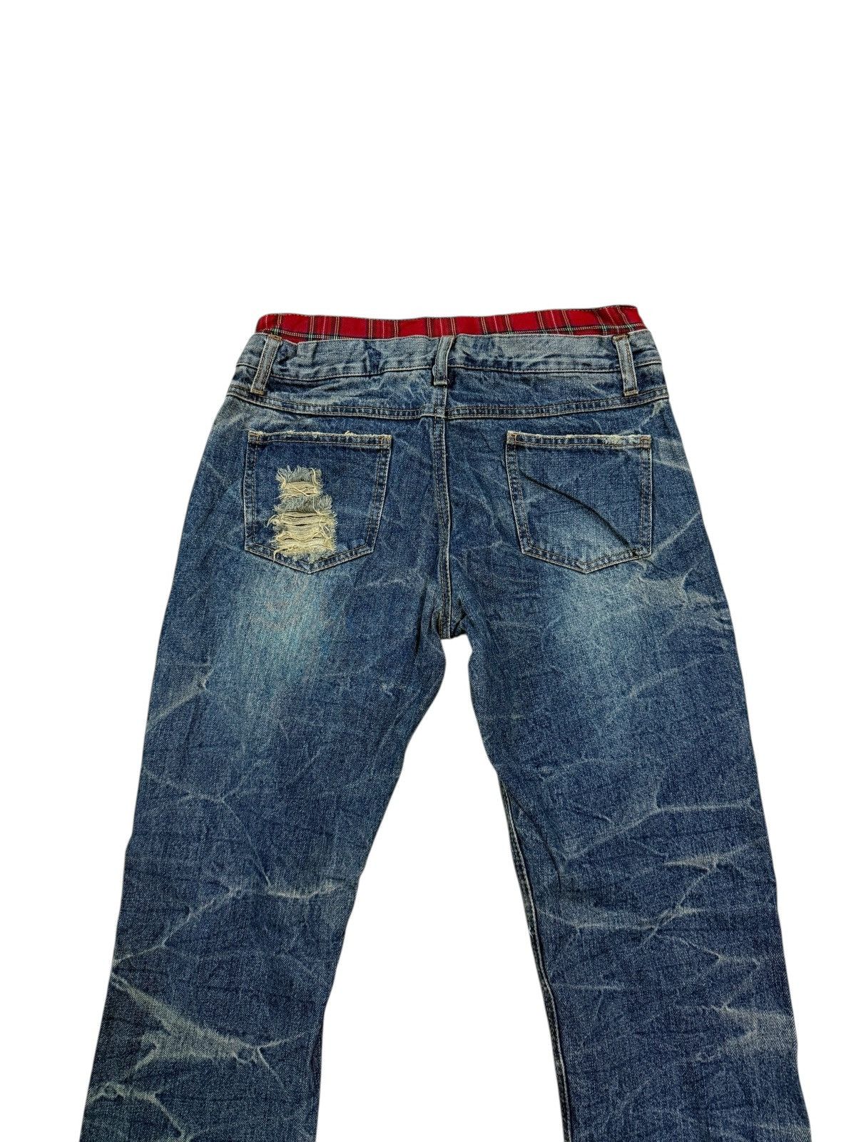 Other DISTRESSED DOUBLE WAIST JEANS Size US 28 / EU 44 - 6 Thumbnail