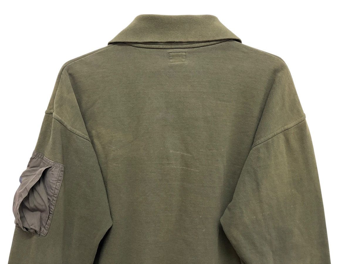 Nigel Cabourn NIGEL CABOURN 🫒 MILITARY HALF ZIP PULLOVER UTILITY POCKET Size US M / EU 48-50 / 2 - 9 Thumbnail