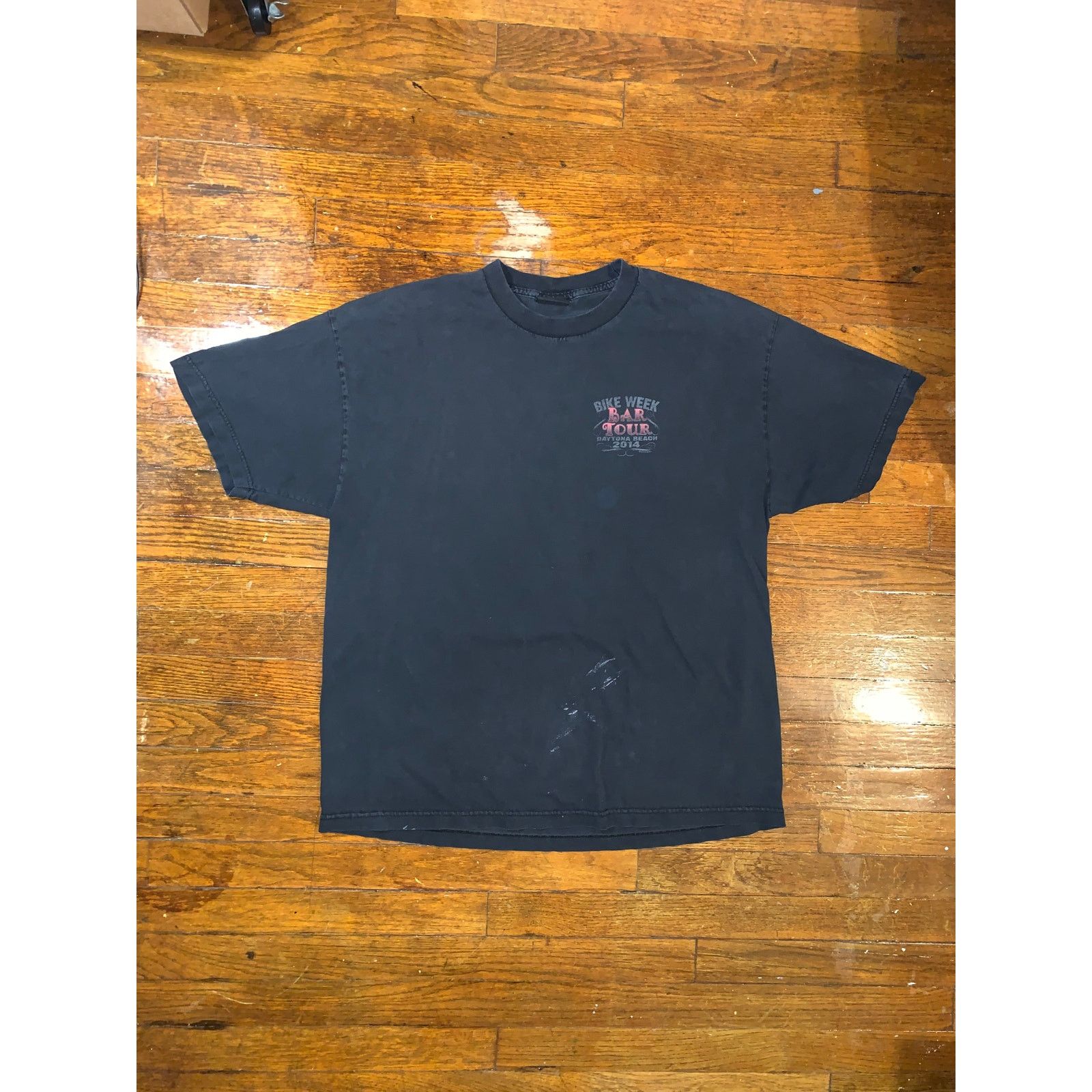 Daytona × Harley Davidson × Other Daytona Bike Week 2014 Bar Tour T Shirt XL Distressed Size US XL / EU 56 / 4 - 3 Thumbnail